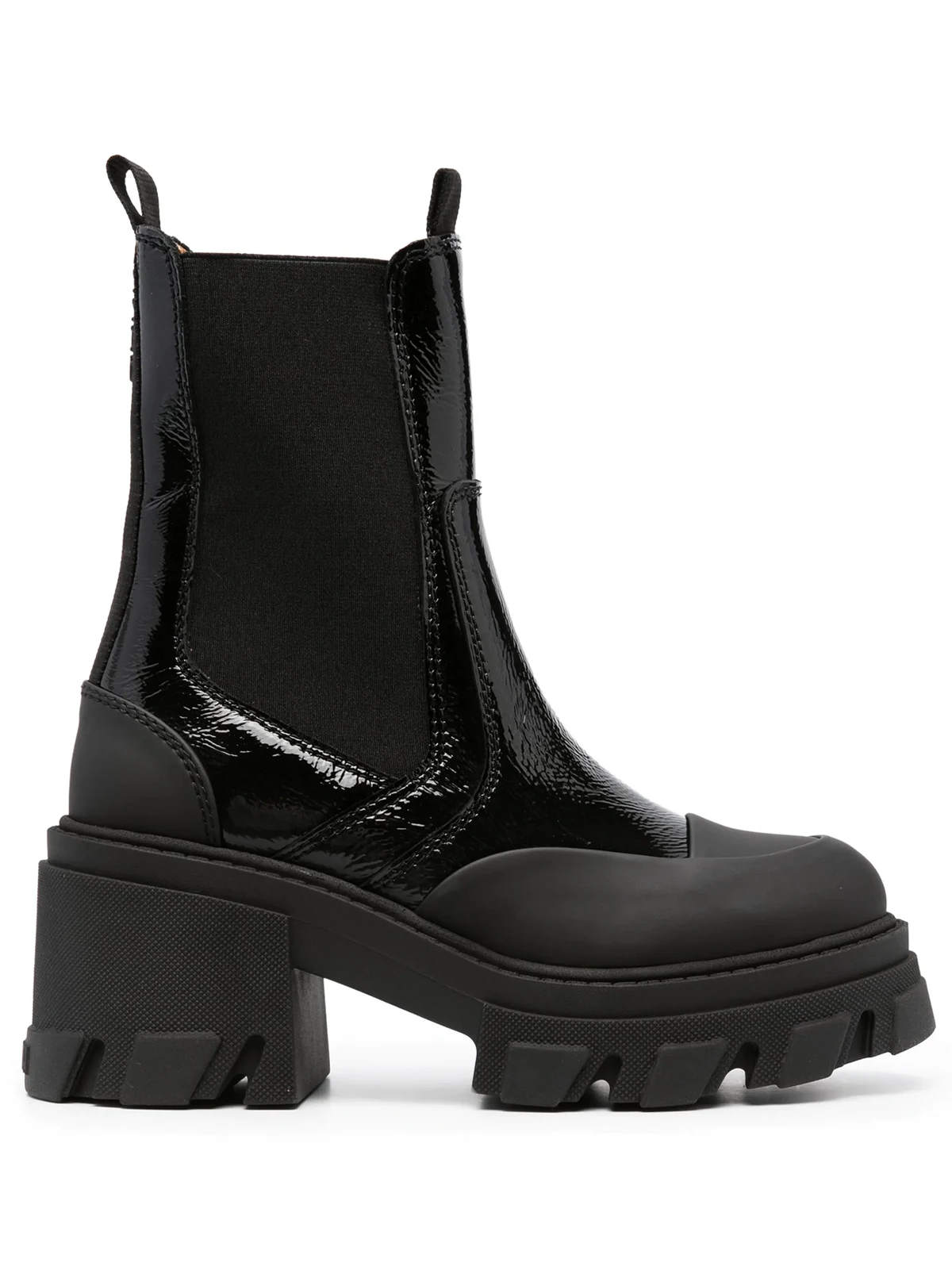 Stiefeletten mit Logo-Prägung