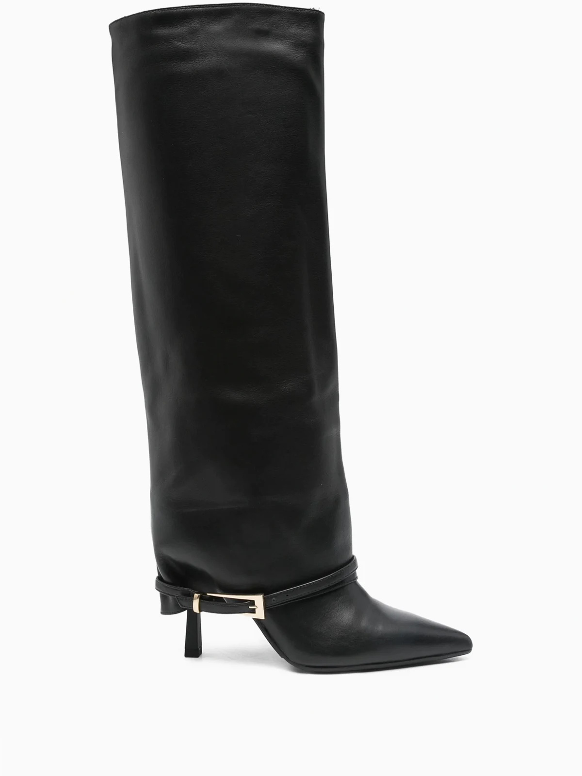 Schnürstiefel mit Schnalle 90mm