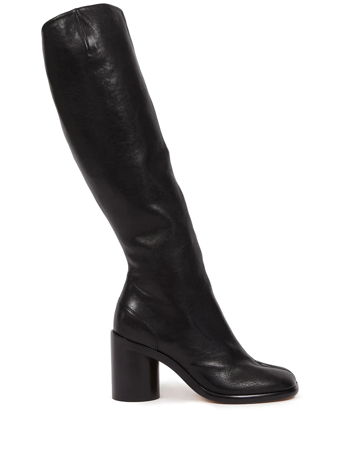 Kniehohe Tabi Stiefel 80mm