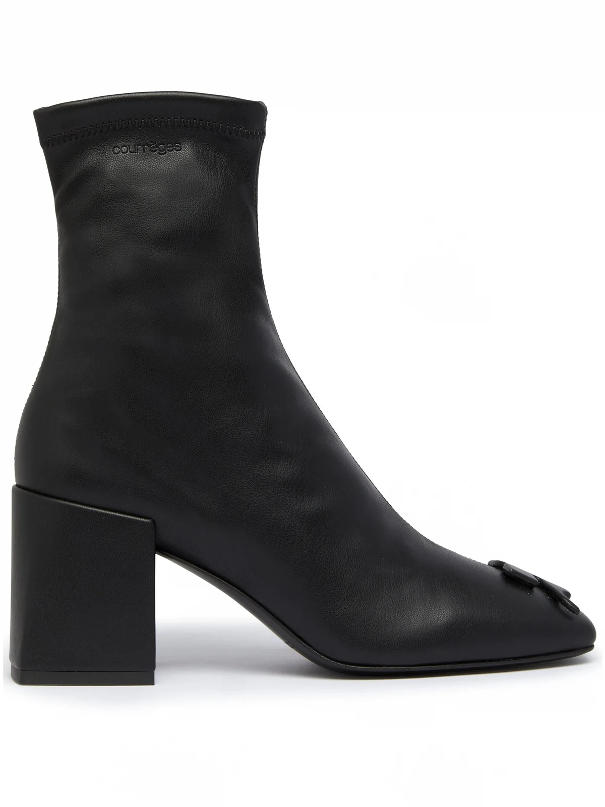 Reedition AC faux-leather ankle boots