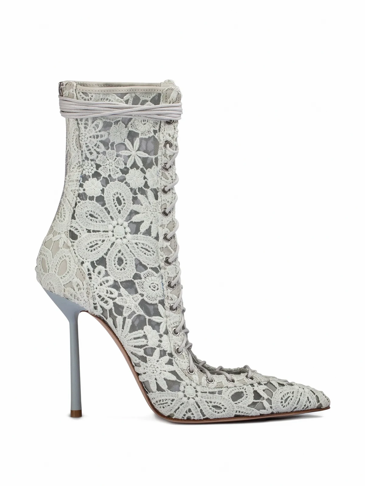Chantilly floral ankle boots