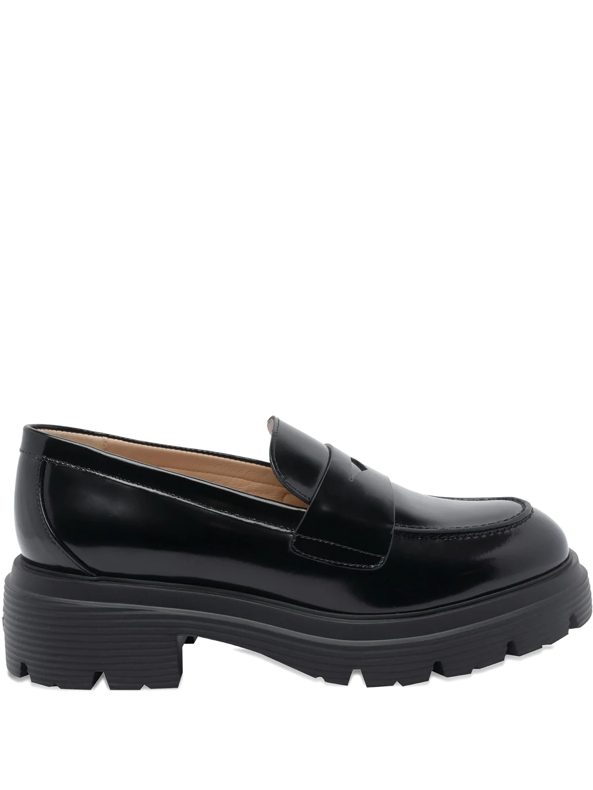 penny-slot platform loafers