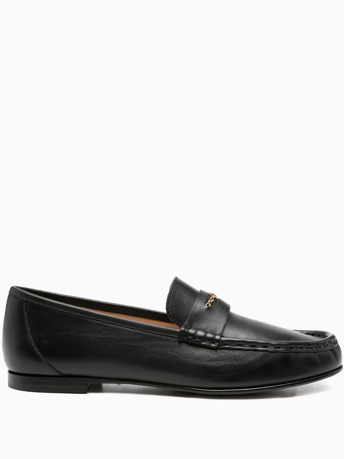 leather penny loafers