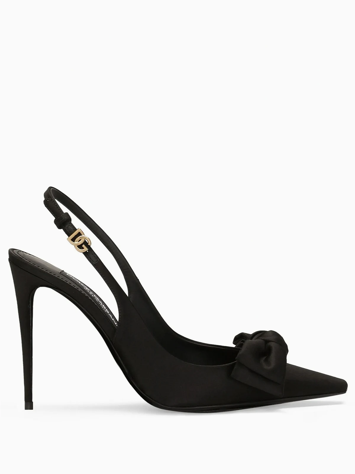 Slingback-Pumps mit Schleifendetail 105mm