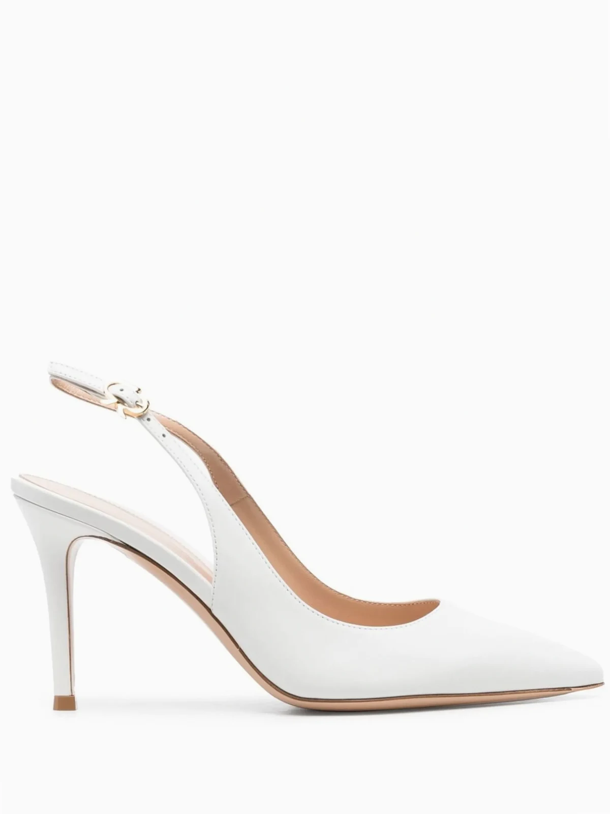 Ribbon 85mm slingback pumps