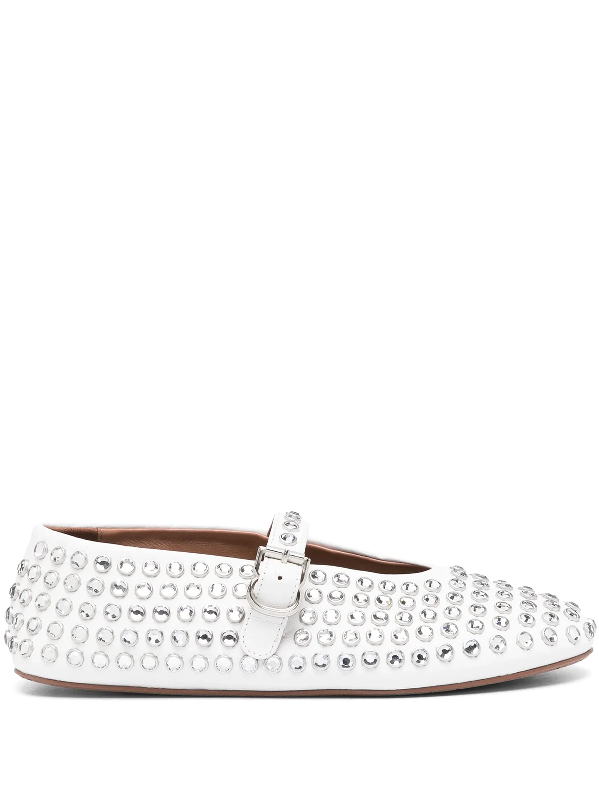 crystal-embellished ballerinas