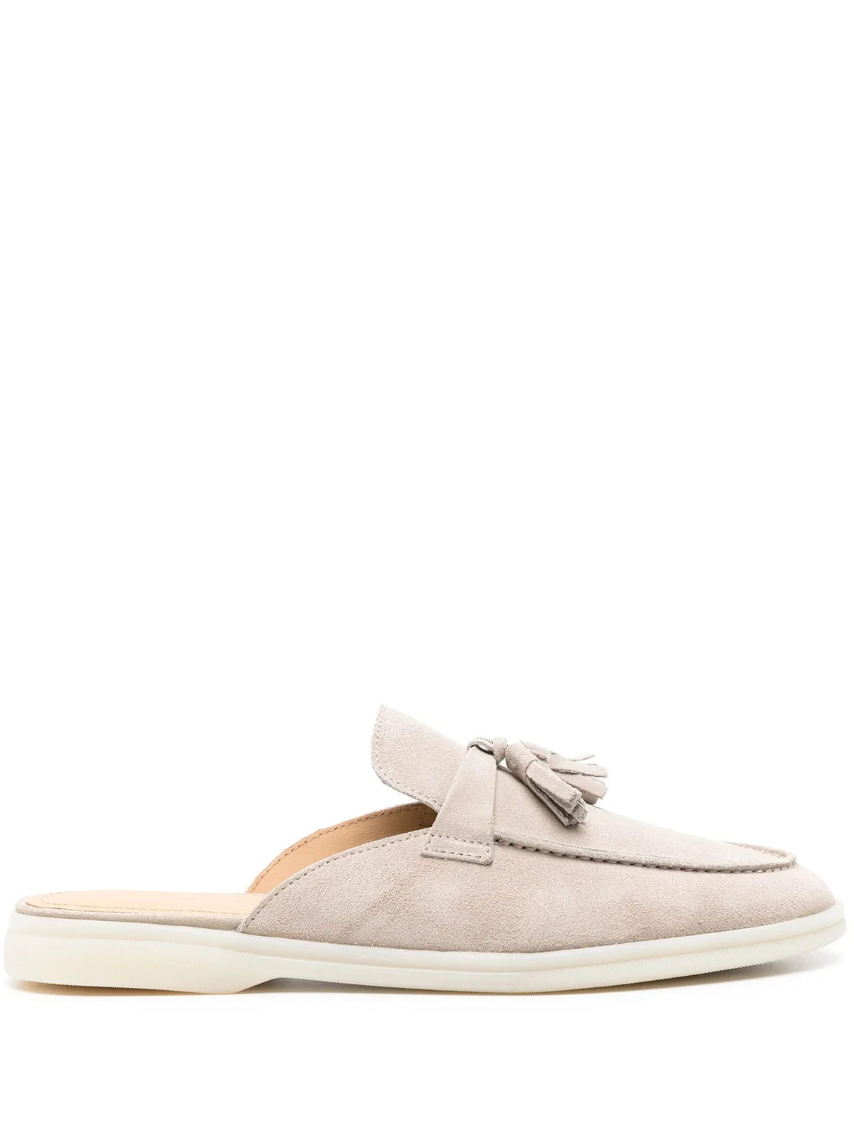 Lucrezia Mules aus Wildleder mit Quaste