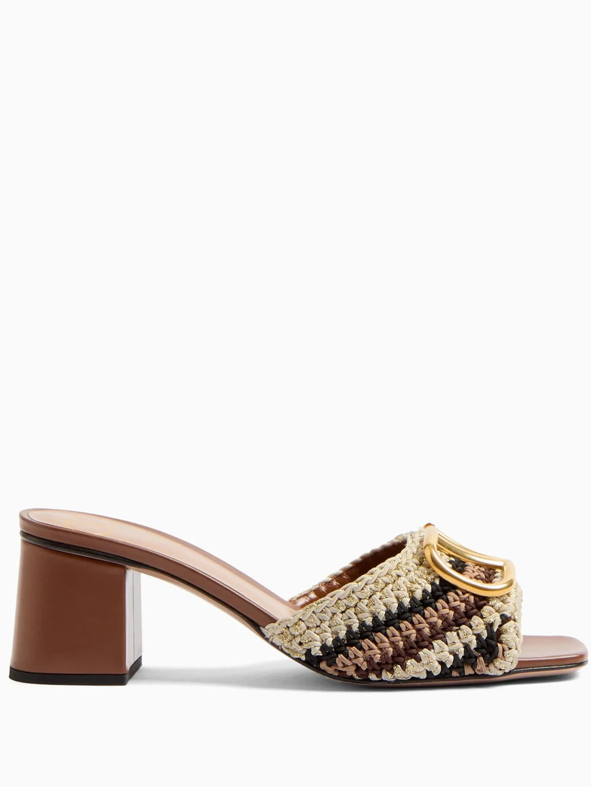 vlogo signature embroidered sandals