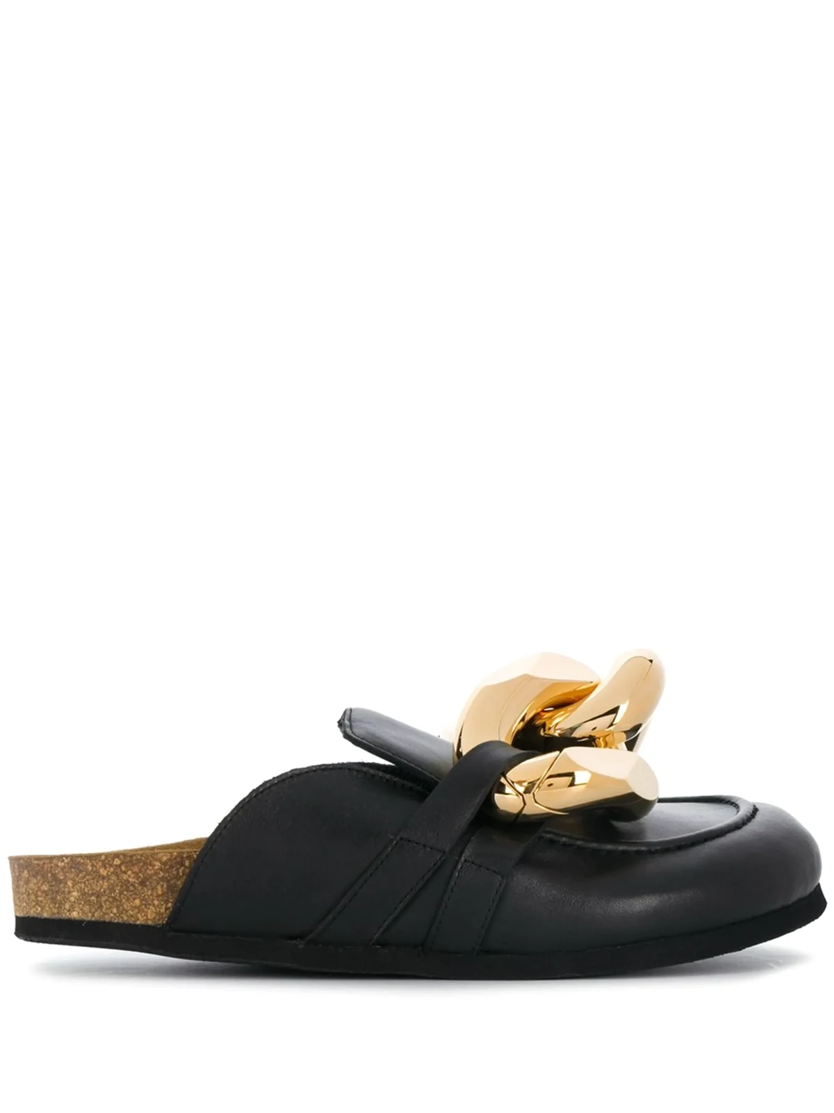 Chain loafer mules