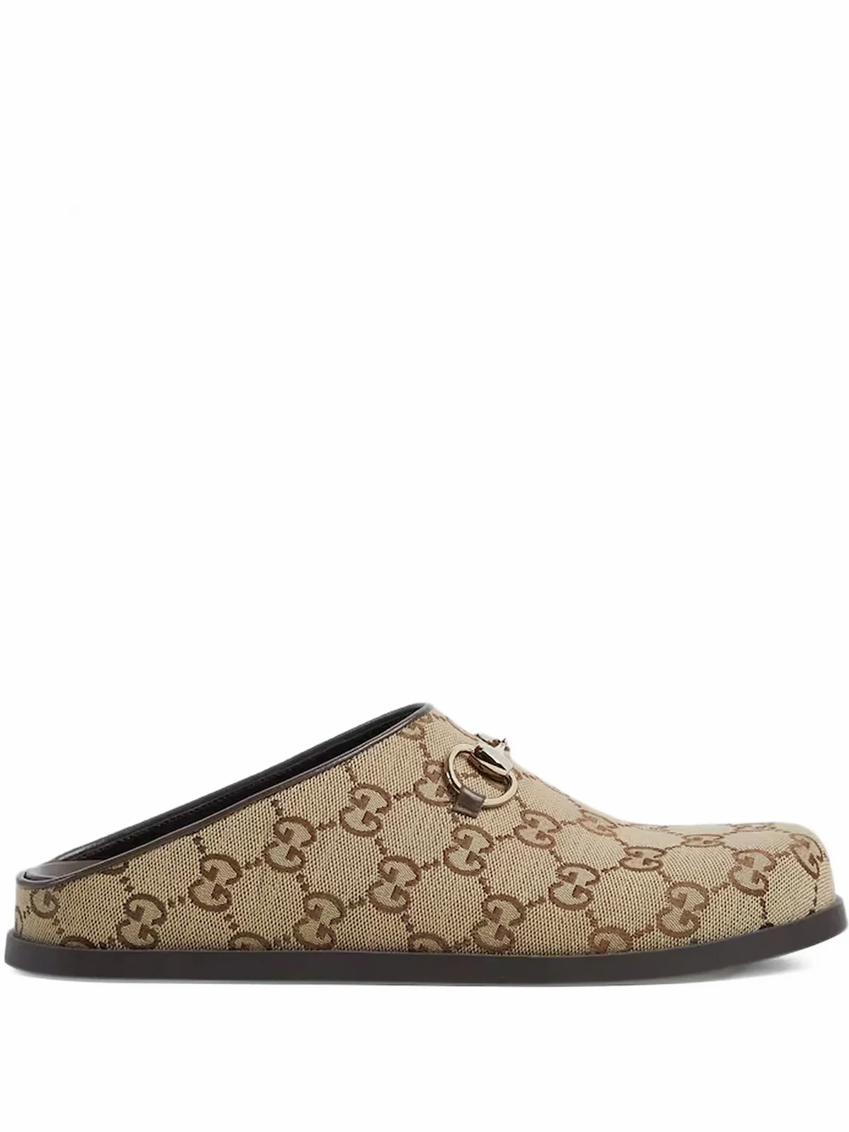 GG monogram horsebit flat mules