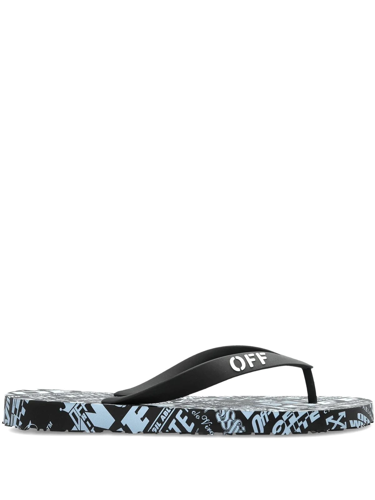 Flip-Flops mit Logo-Print