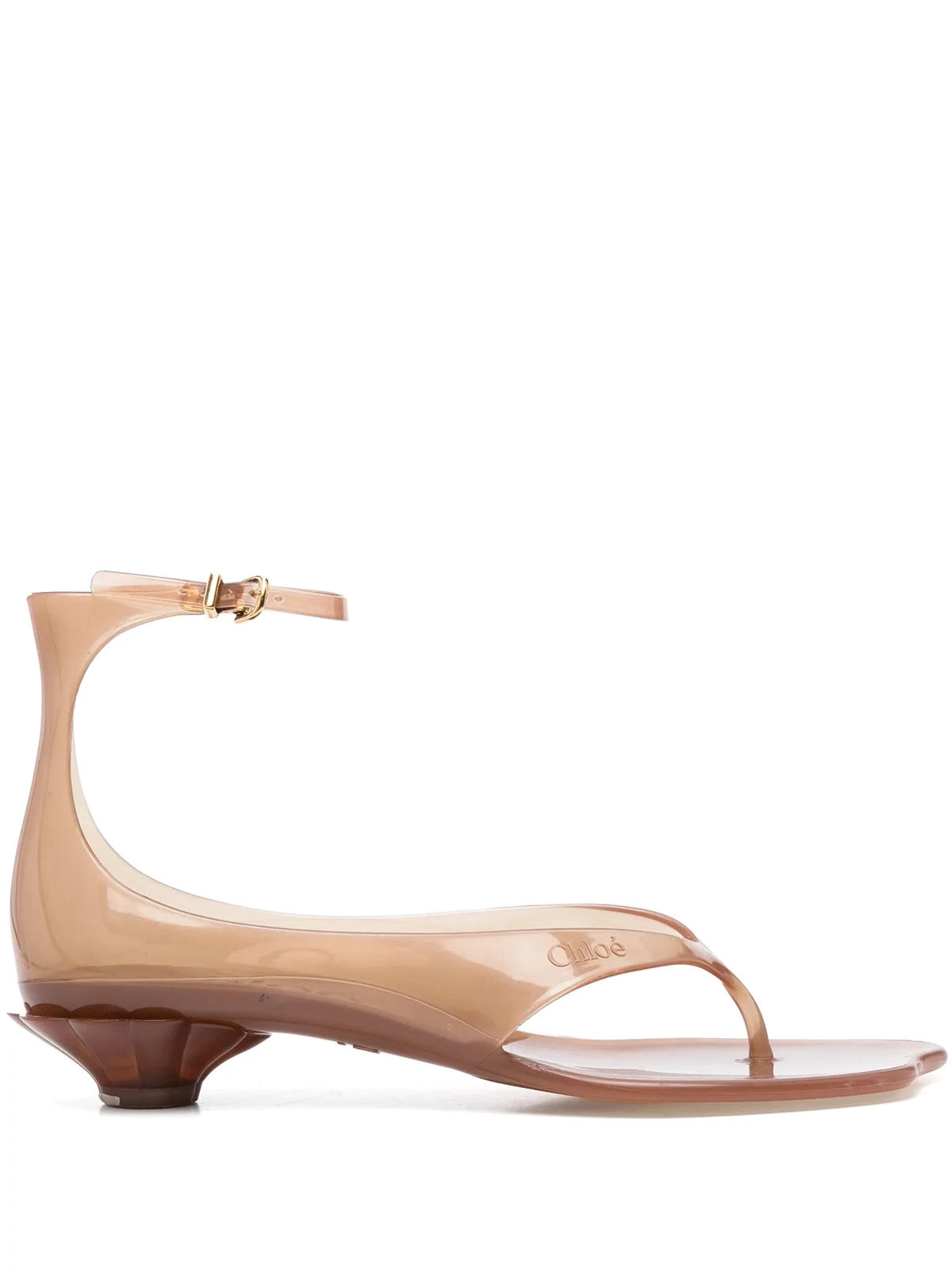 Jelly Sandalen mit Zehensteg