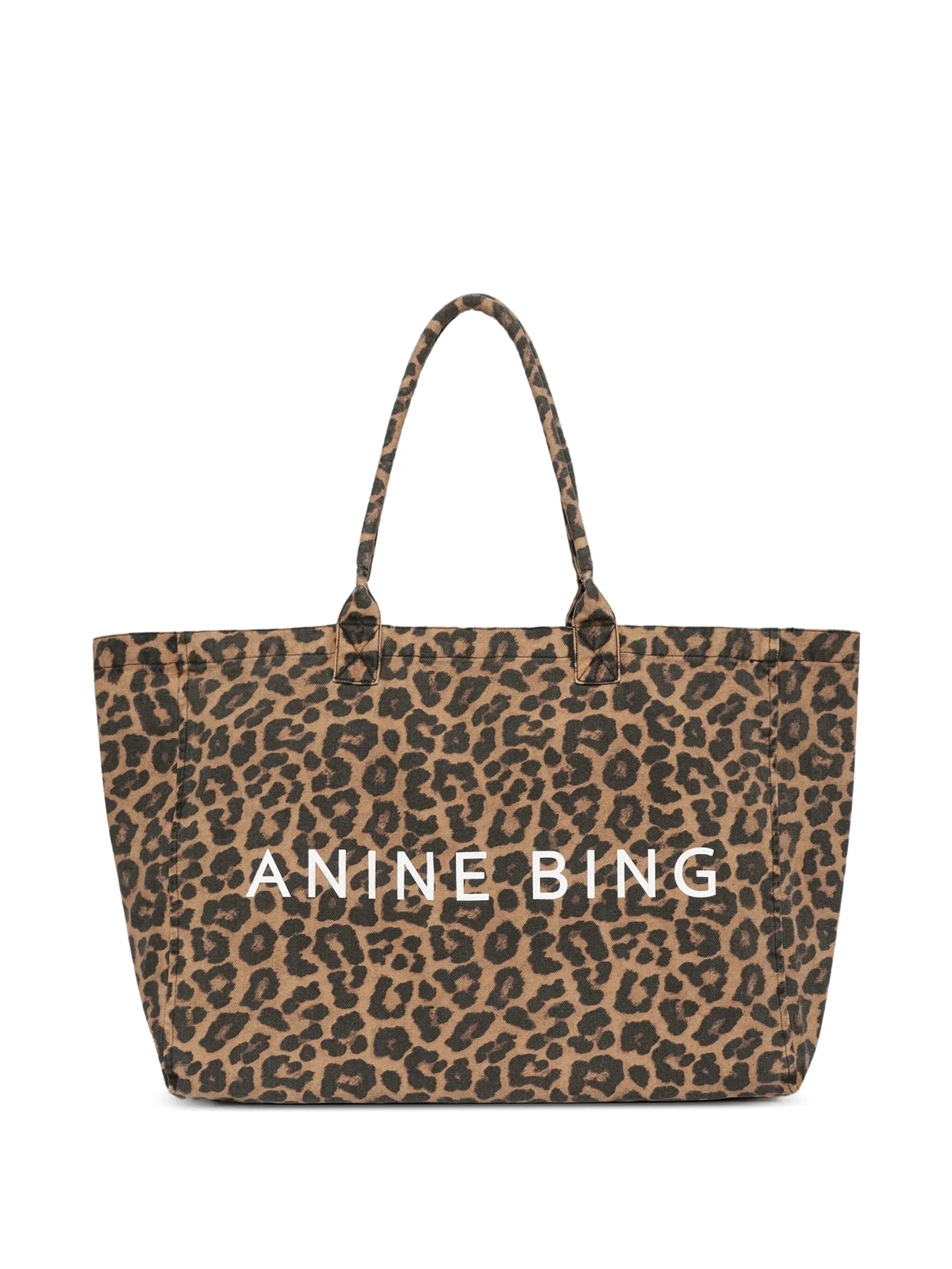 Shopper mit Leoparden-Print