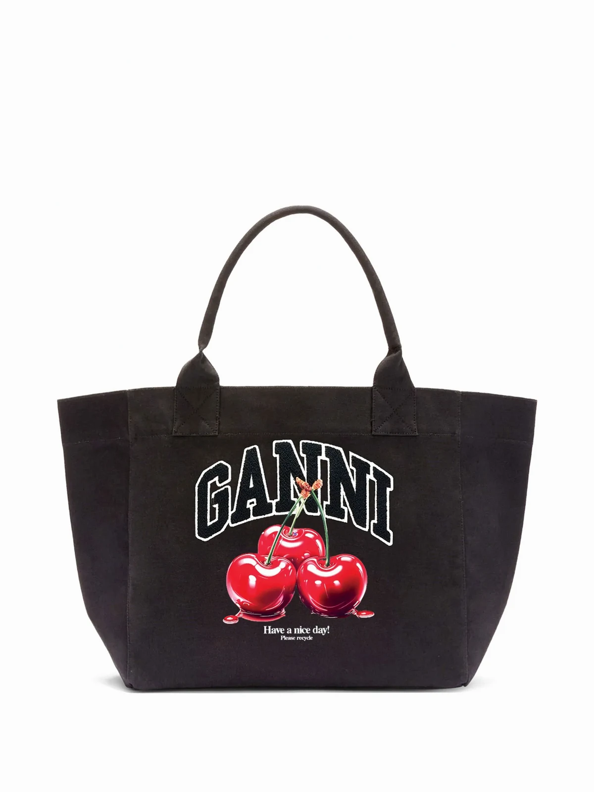 Tote Bag mit Kirschen-Print