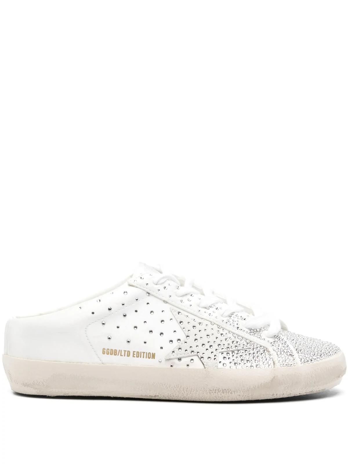 Superstar Sneakers mit Kristallen