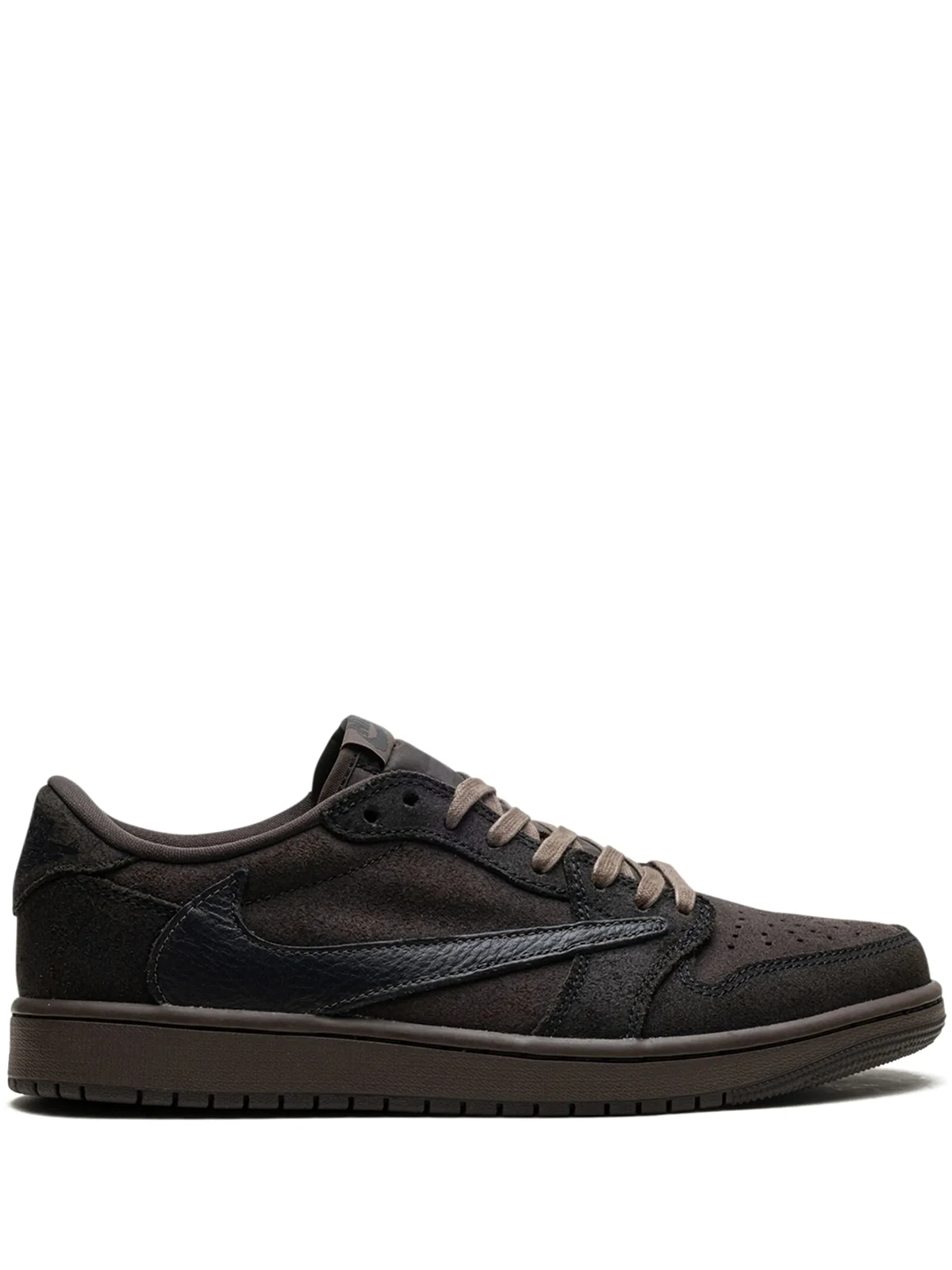 x Travis Scott Air Jordan 1 Low OG "Velvet Brown/Dark Mocha" Sneakers