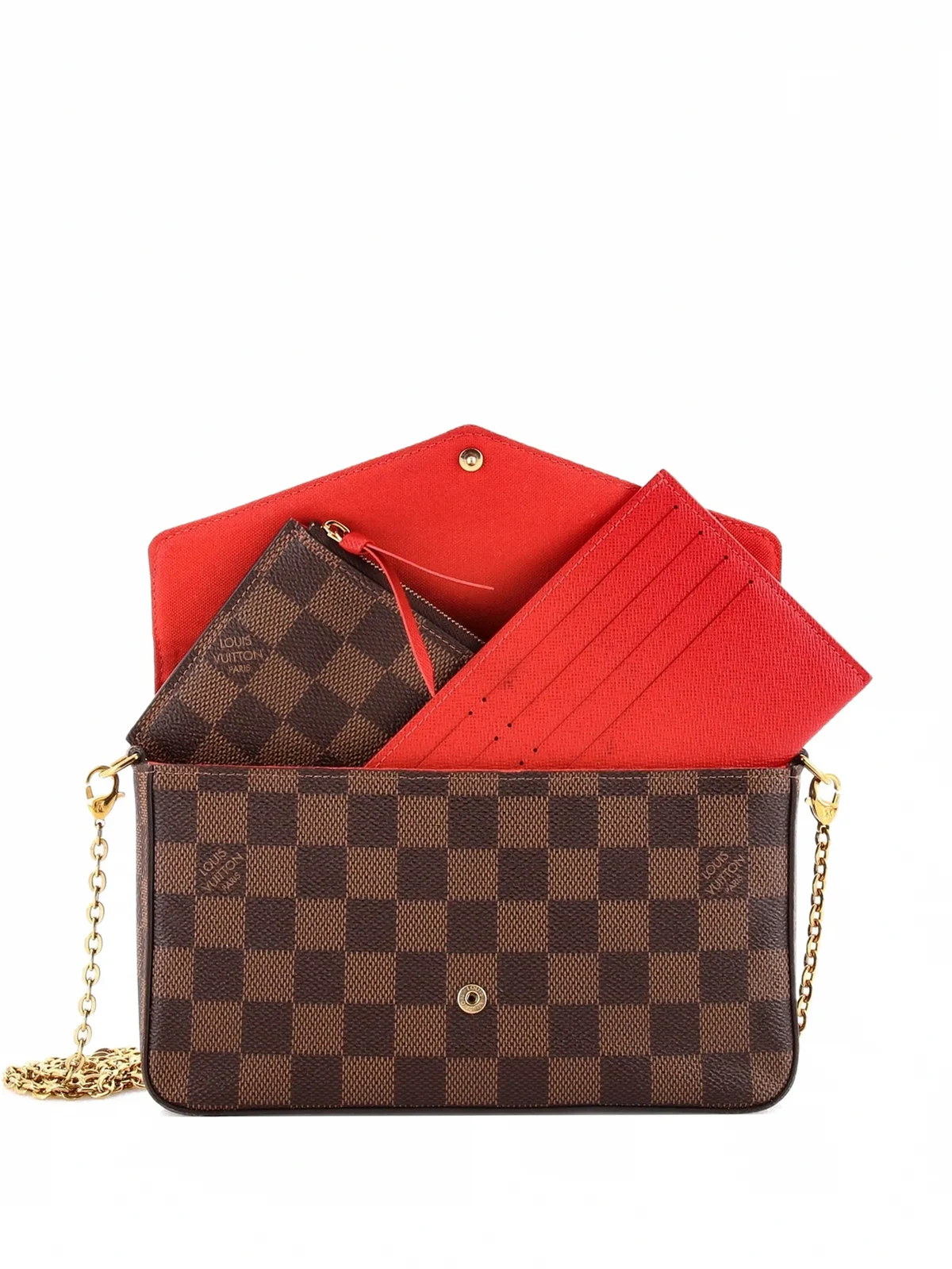 Felicie Pochette Damier Umhängetasche