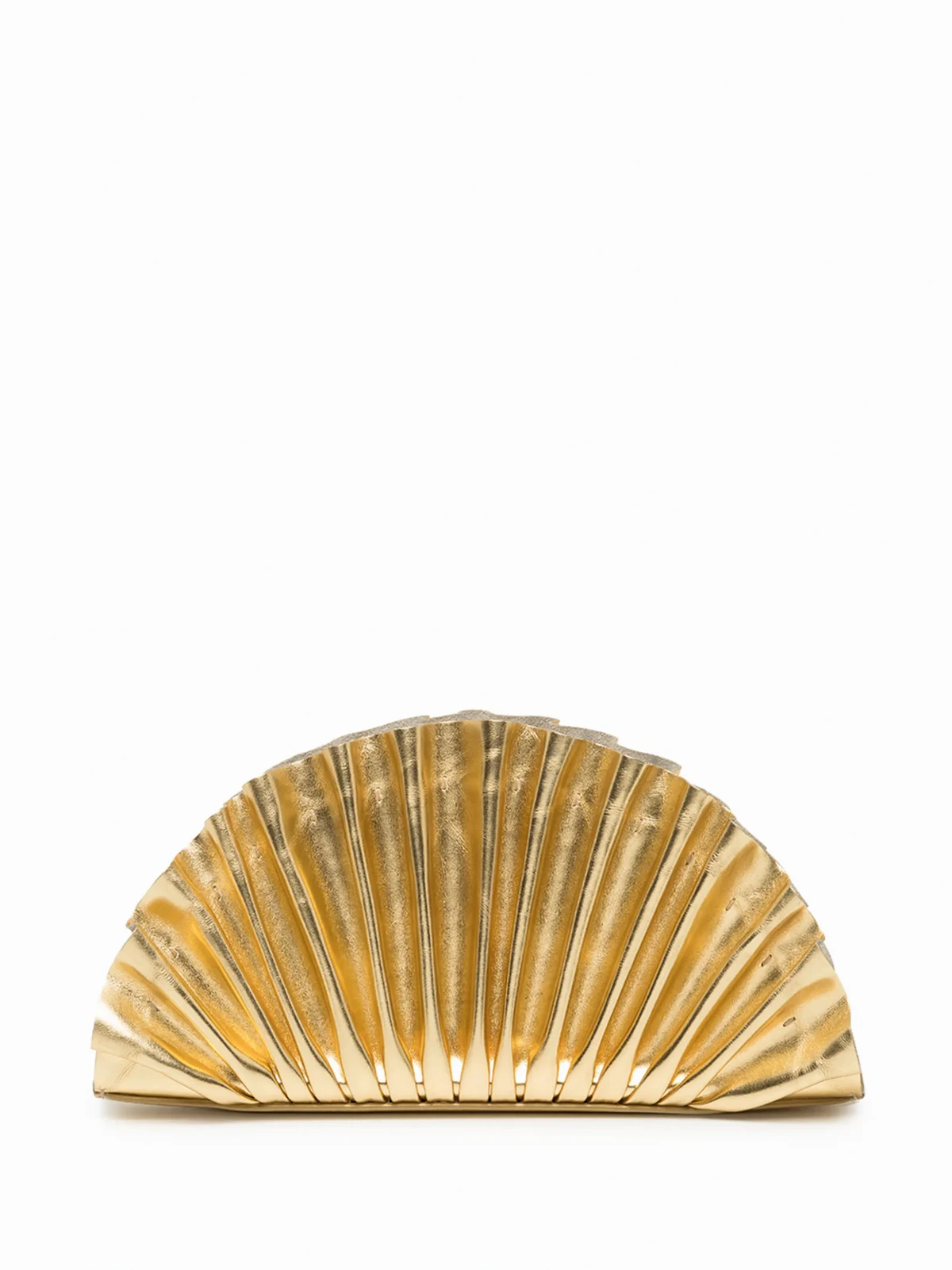 Nala shell-detail mini clutch