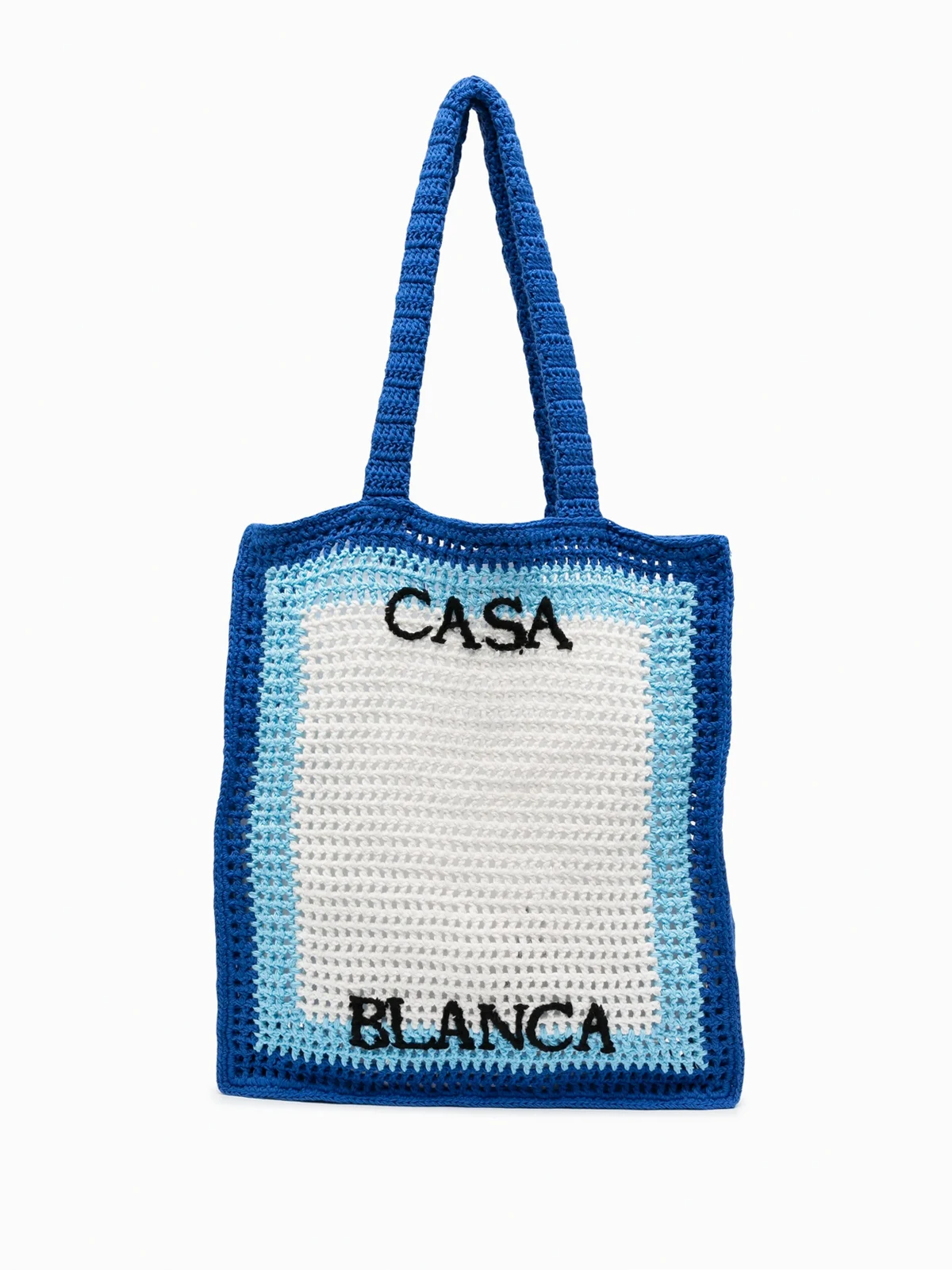 Atlantis crochet-knit tote bag