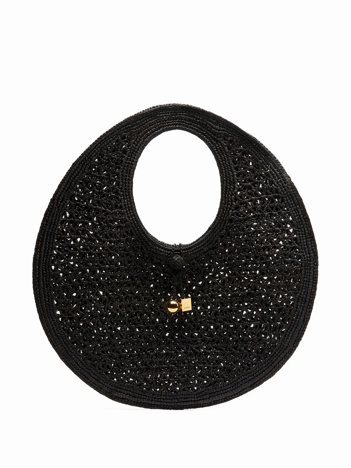Le Rond Spiaggia raffia shoulder bag