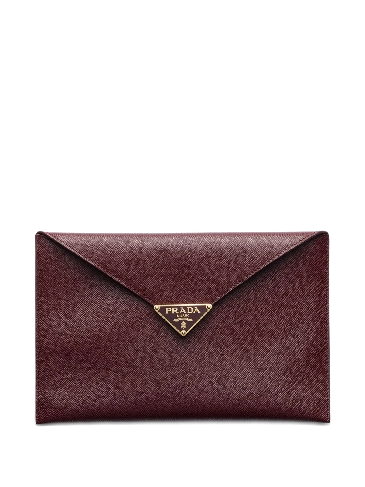 Clutch mit Triangel-Logo