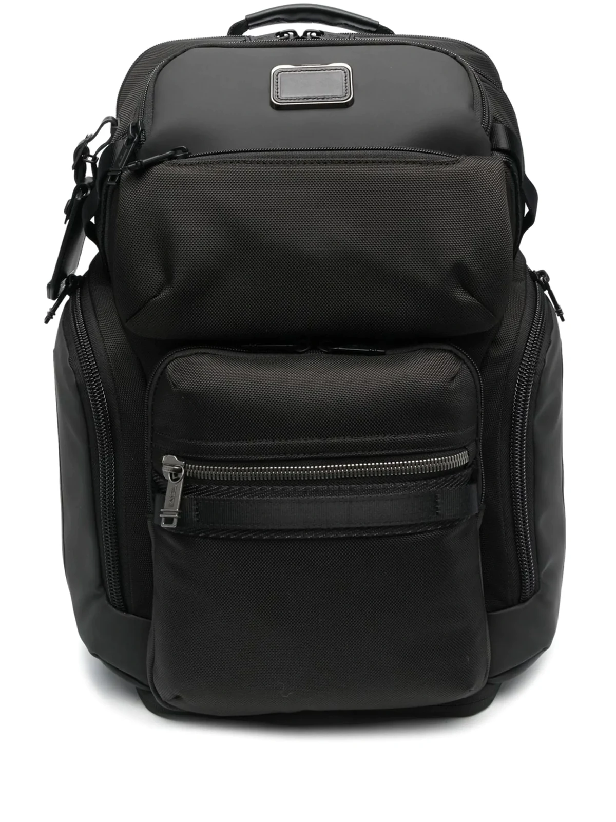 multiple pockets canvas backpack