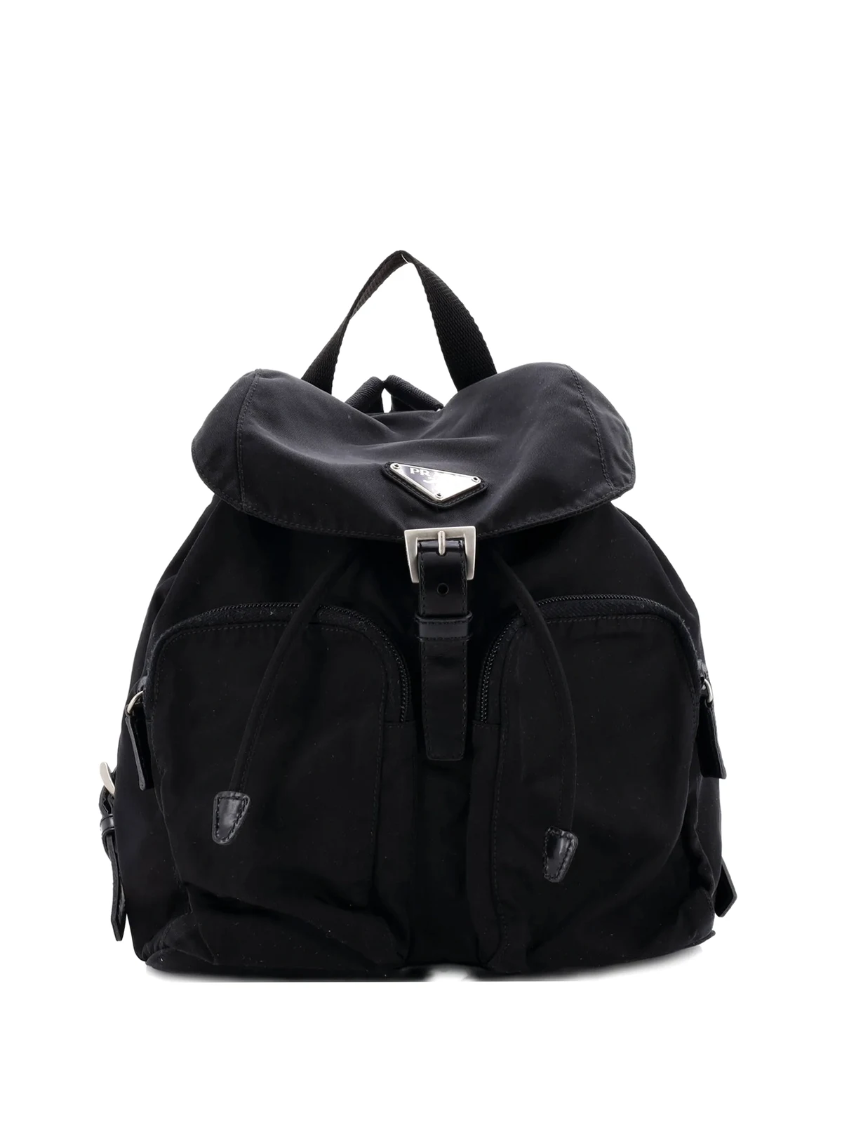 Kleiner Tessuto Rucksack mit zwei Taschen vorne