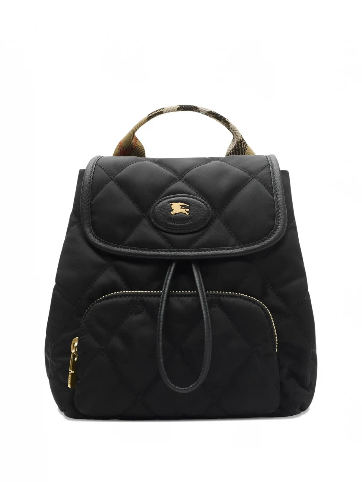 Gesteppter Rucksack mit Hufeisen