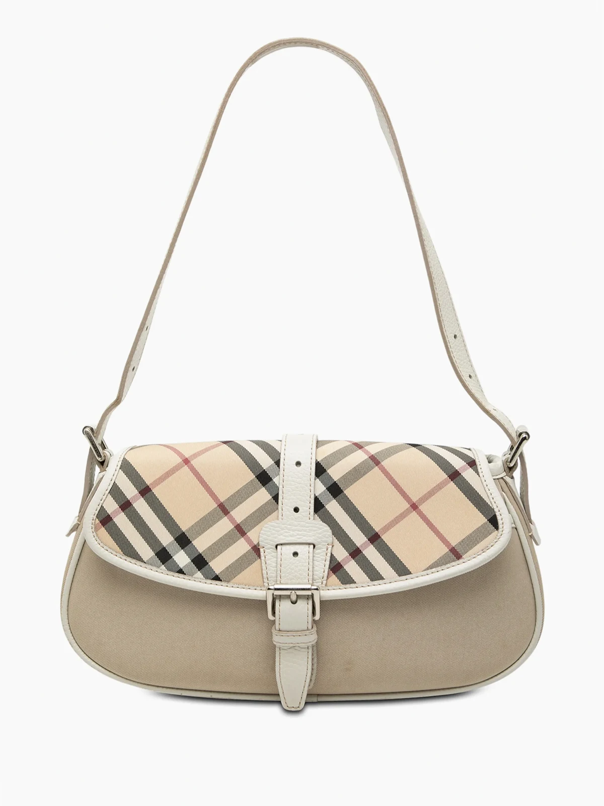 2000-2017 Nova Check Trimmed Canvas shoulder bag