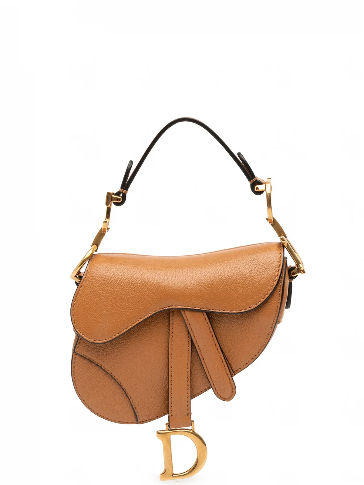 2021 micro Satchel-Tasche aus Ziegenleder