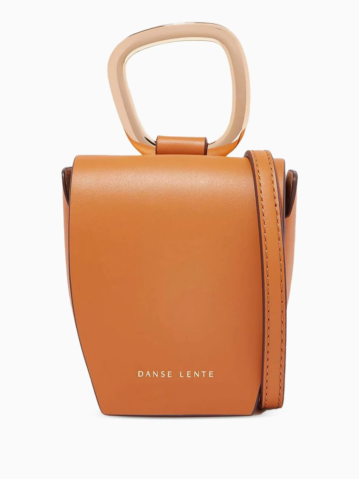 Pablo top-handle leather bucket bag