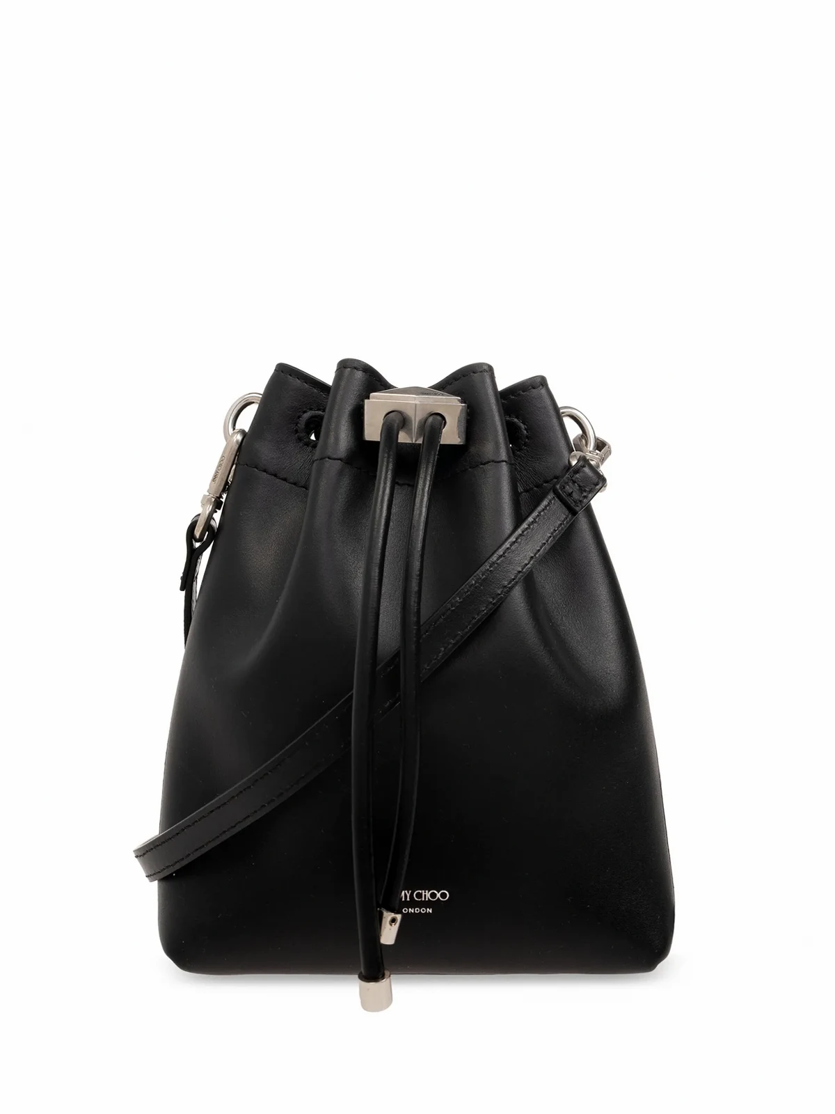 mini Cinch leather bucket bag