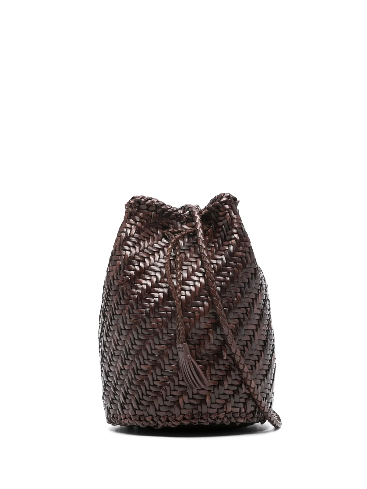 tassel-detail bucket bag