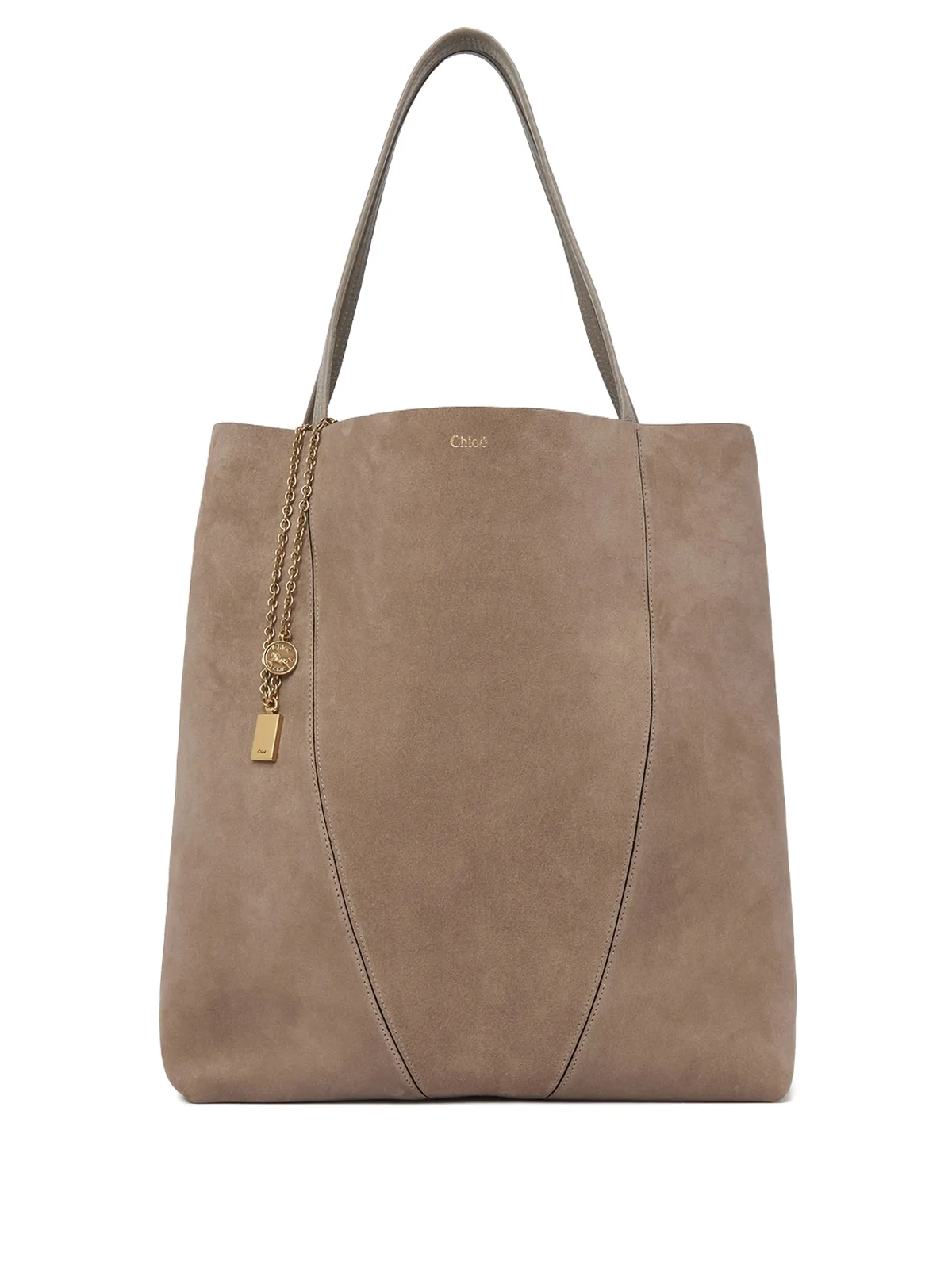 large Spin chain-embellished tote bag