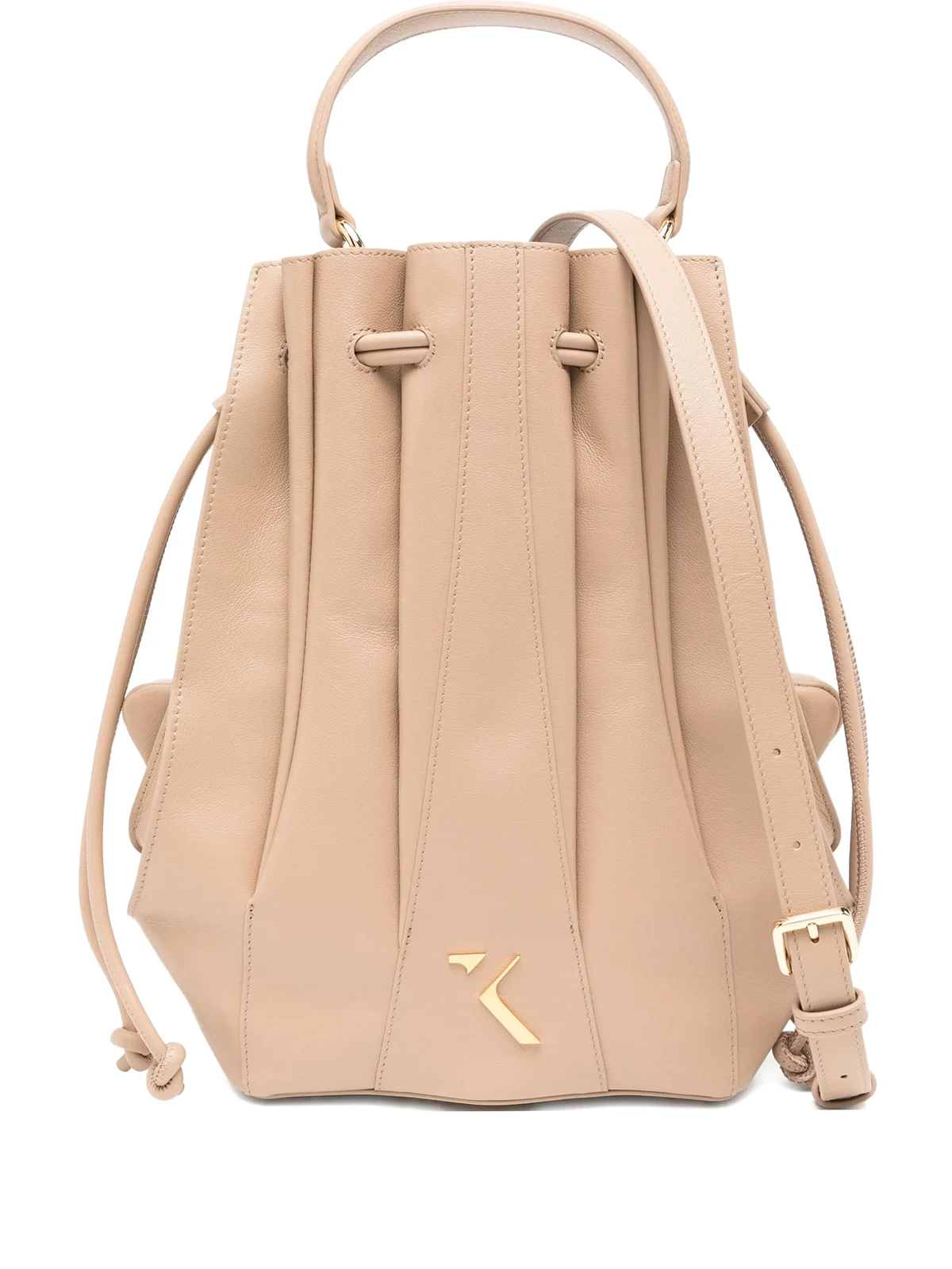 leather bucket bag