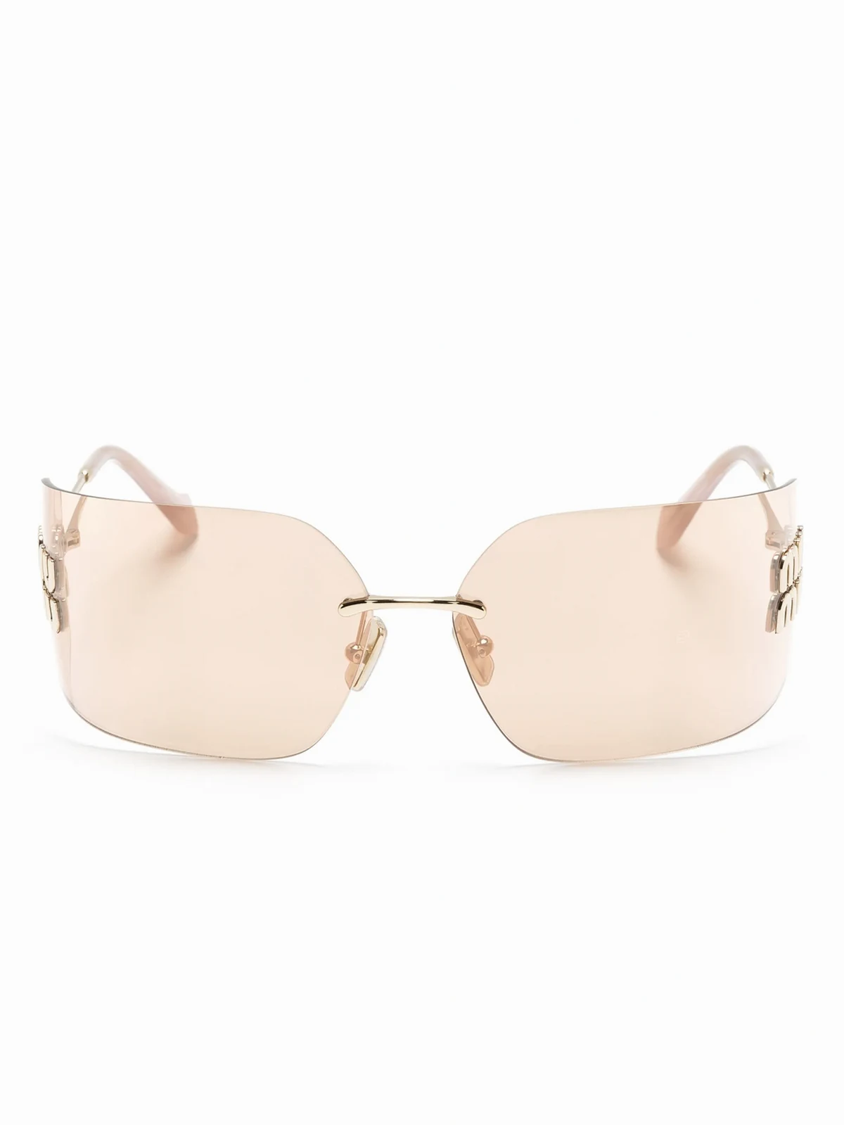 Sonnenbrille mit Logo-Schild