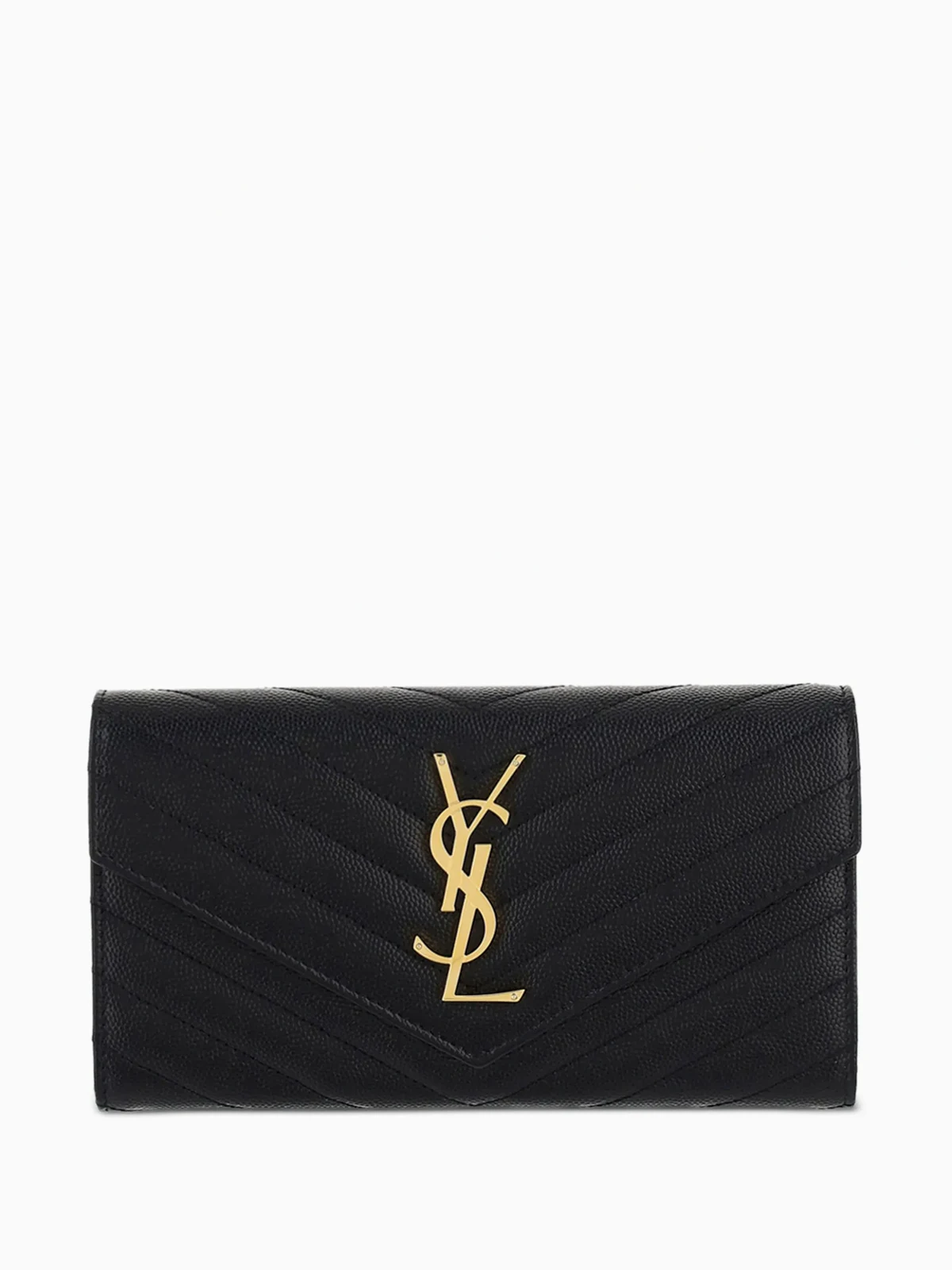 Großes Cassandre Matelassé-Portemonnaie mit Klappe