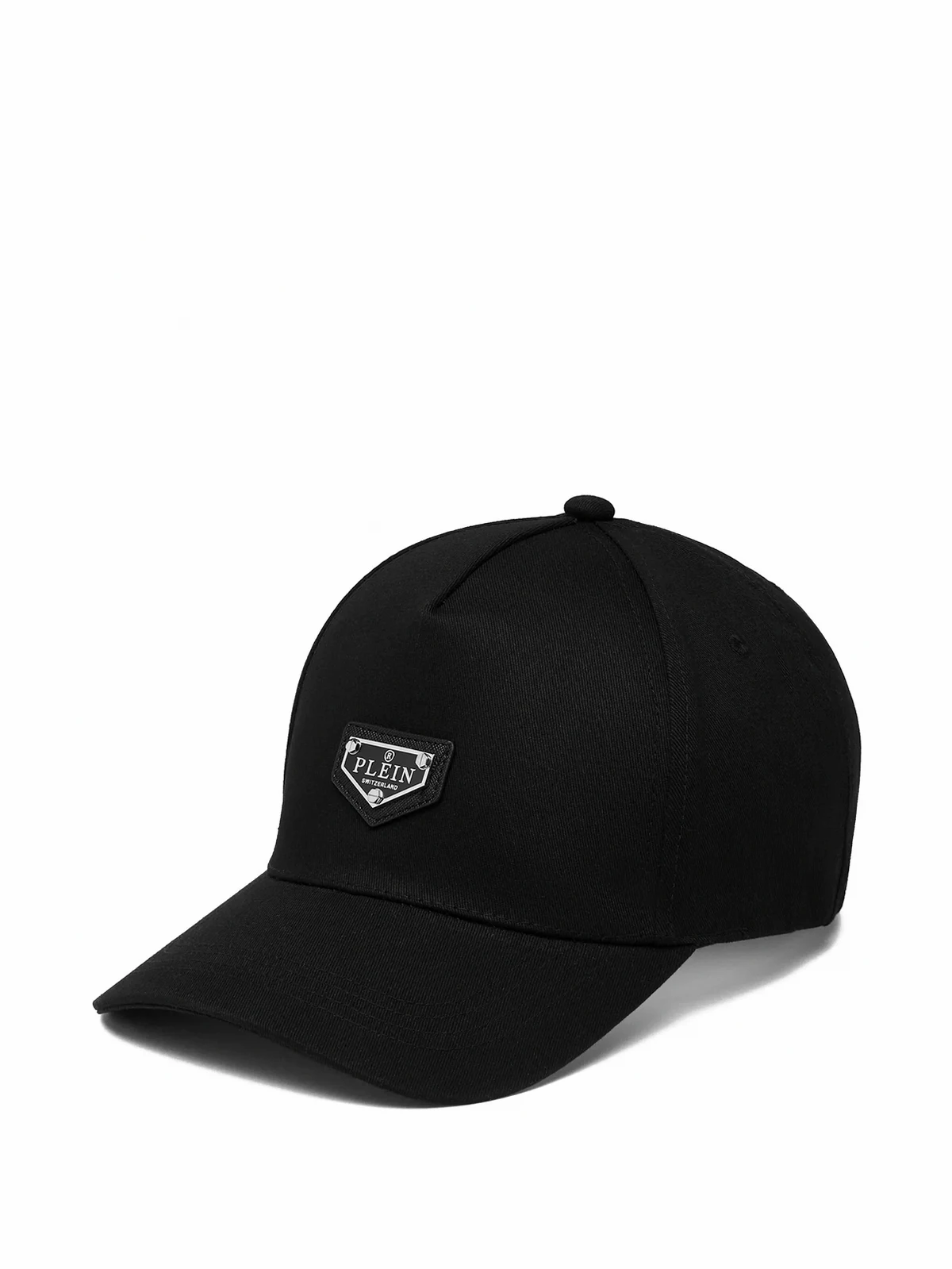 logo-plaque baseball cap