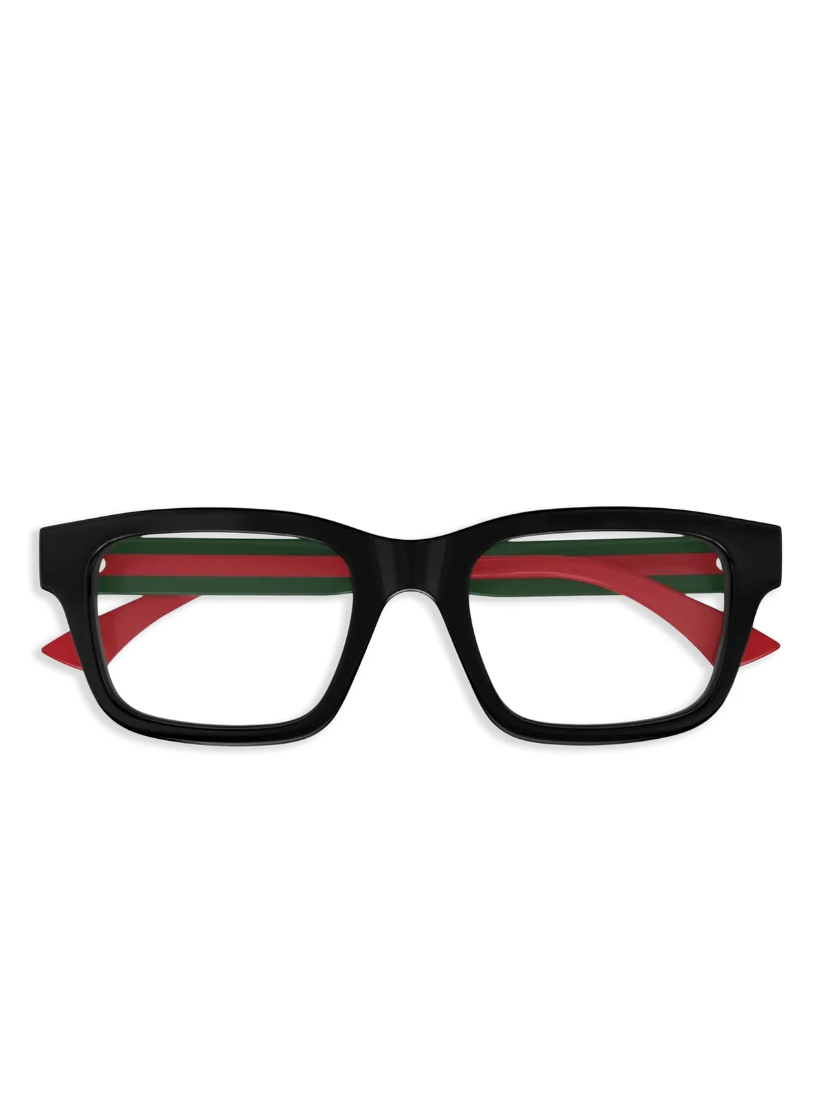 Brille mit eckigem Gestell