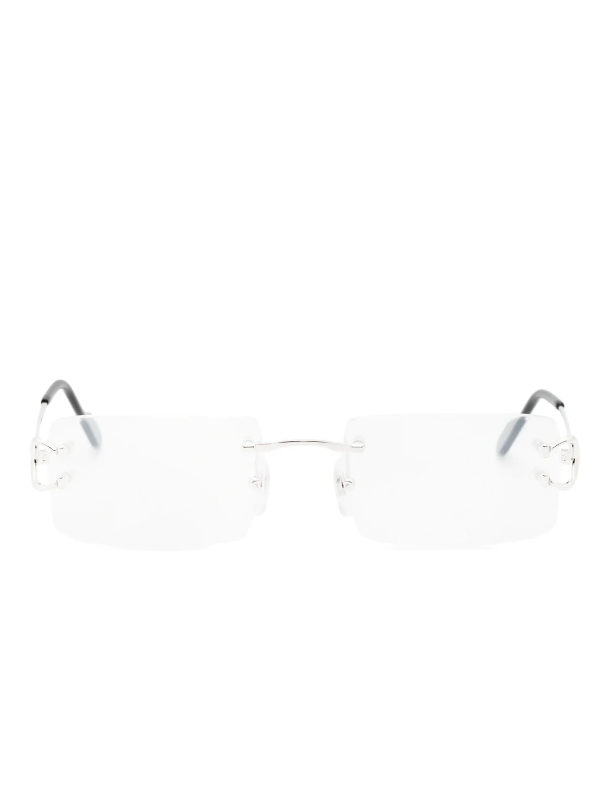 C Brille mit eckigem Gestell