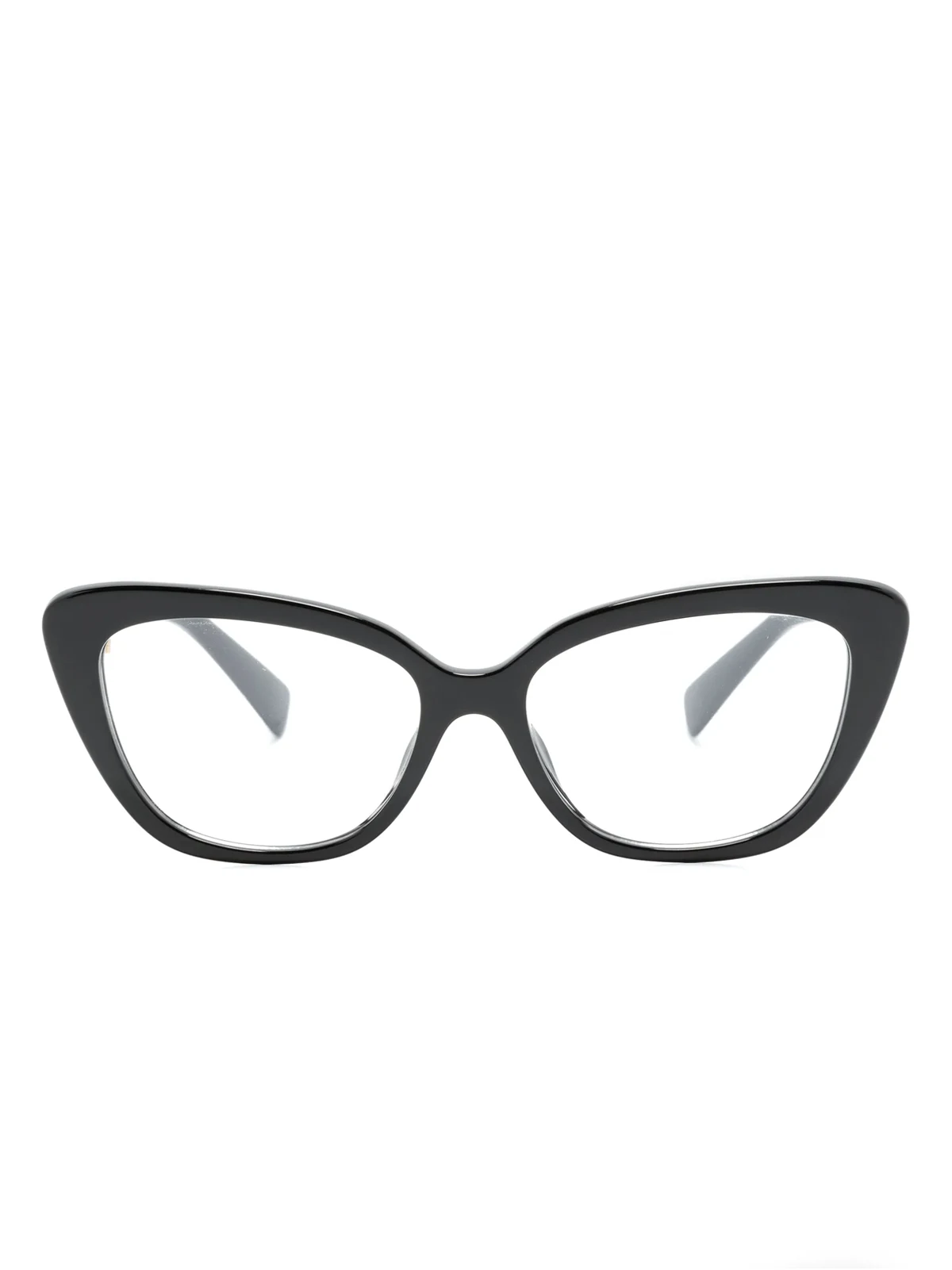 Cat-Eye-Brille mit Logo