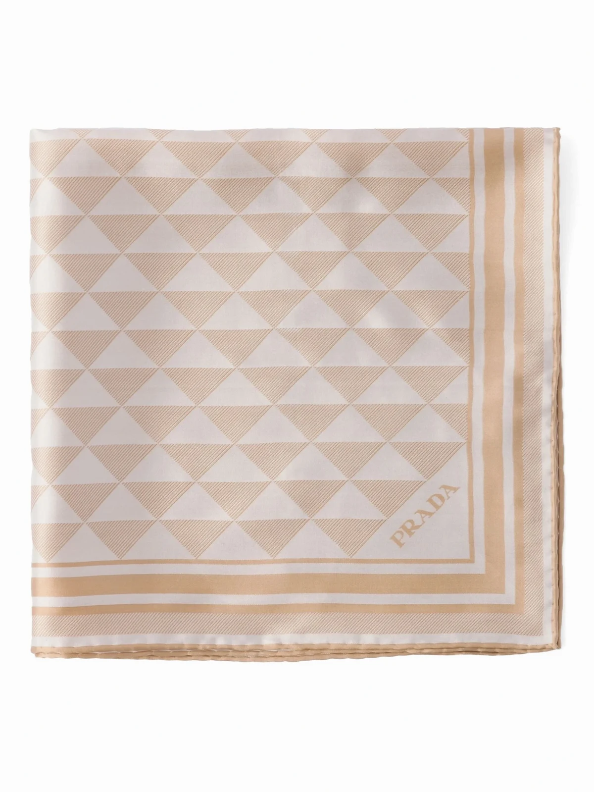 Seidenschal mit Print