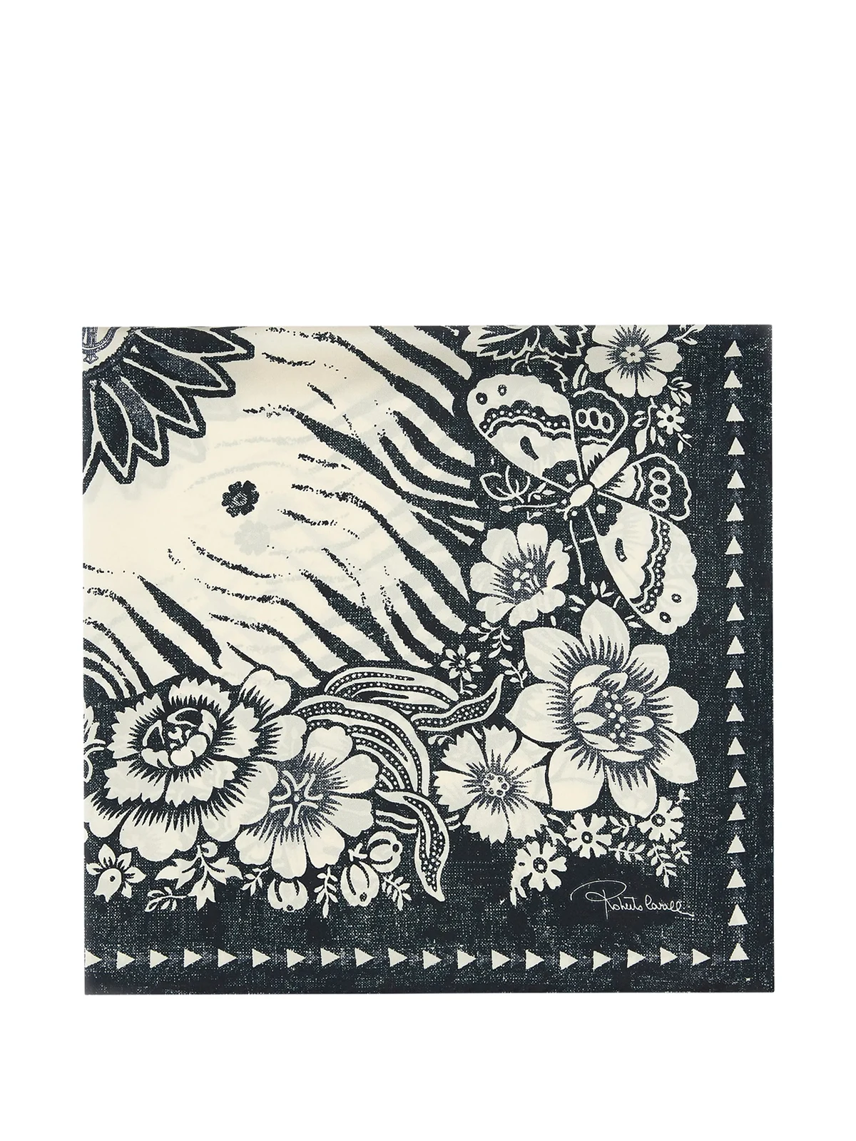 Schal mit Zebra-Print