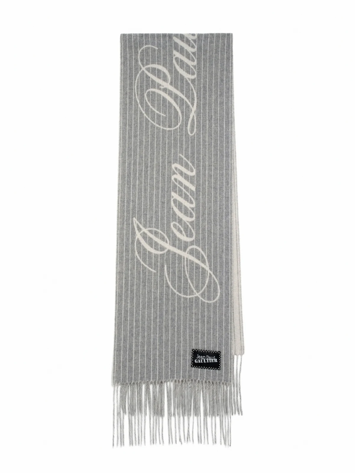 Schal mit Nadelstreifen