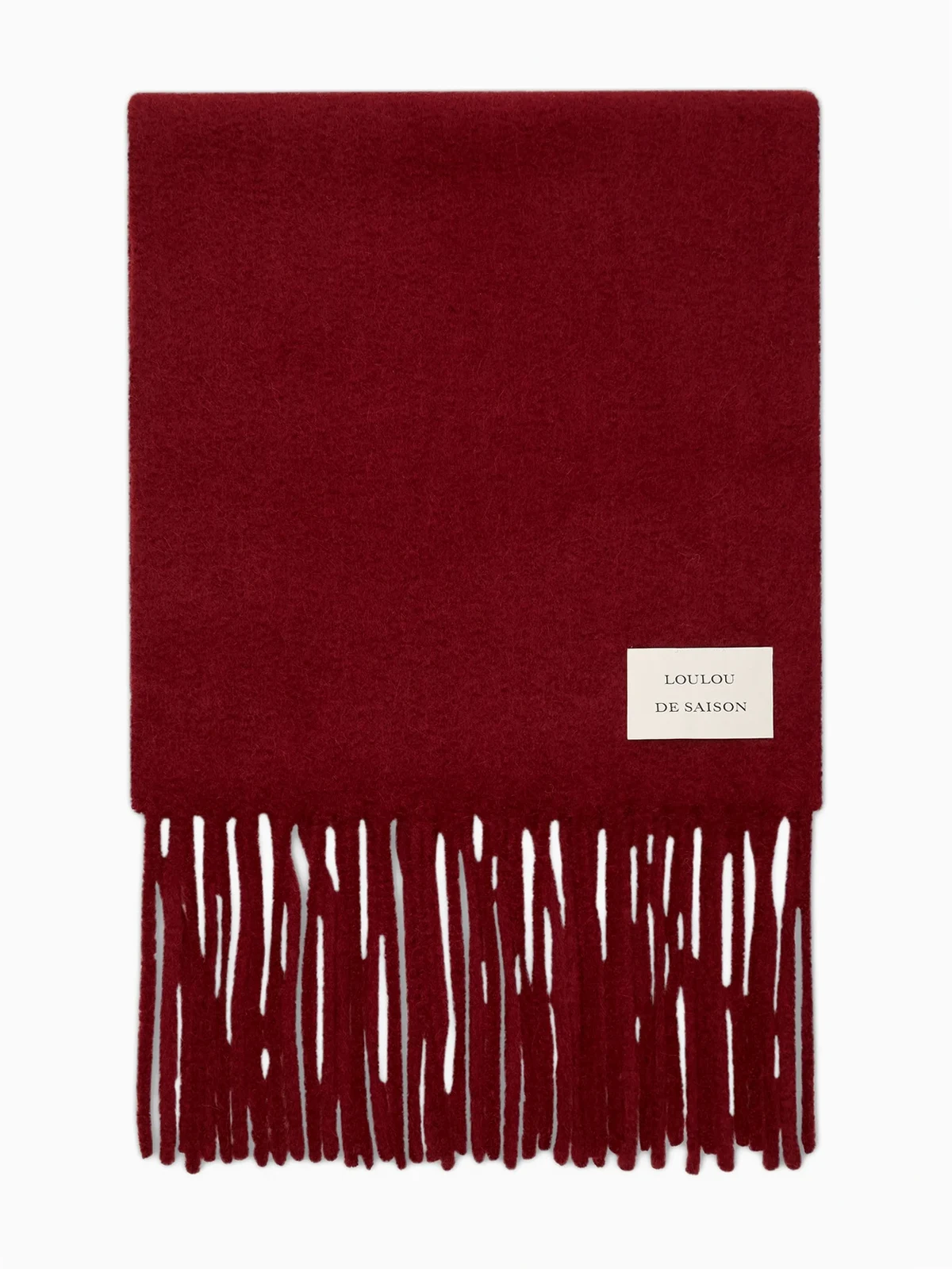Santo fringed-edge scarf