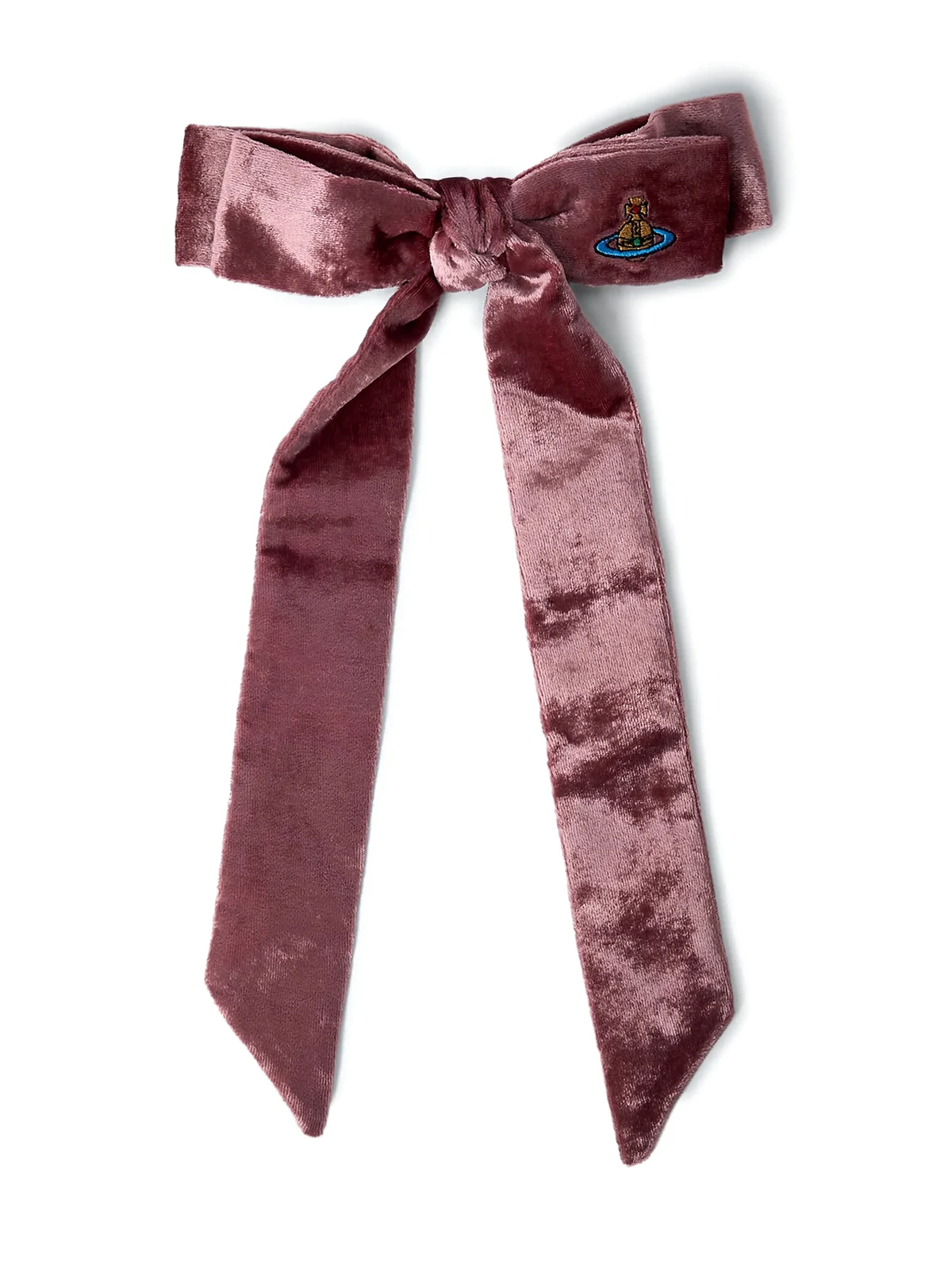 Haarspange mit Orb-Logo in Schleifenform