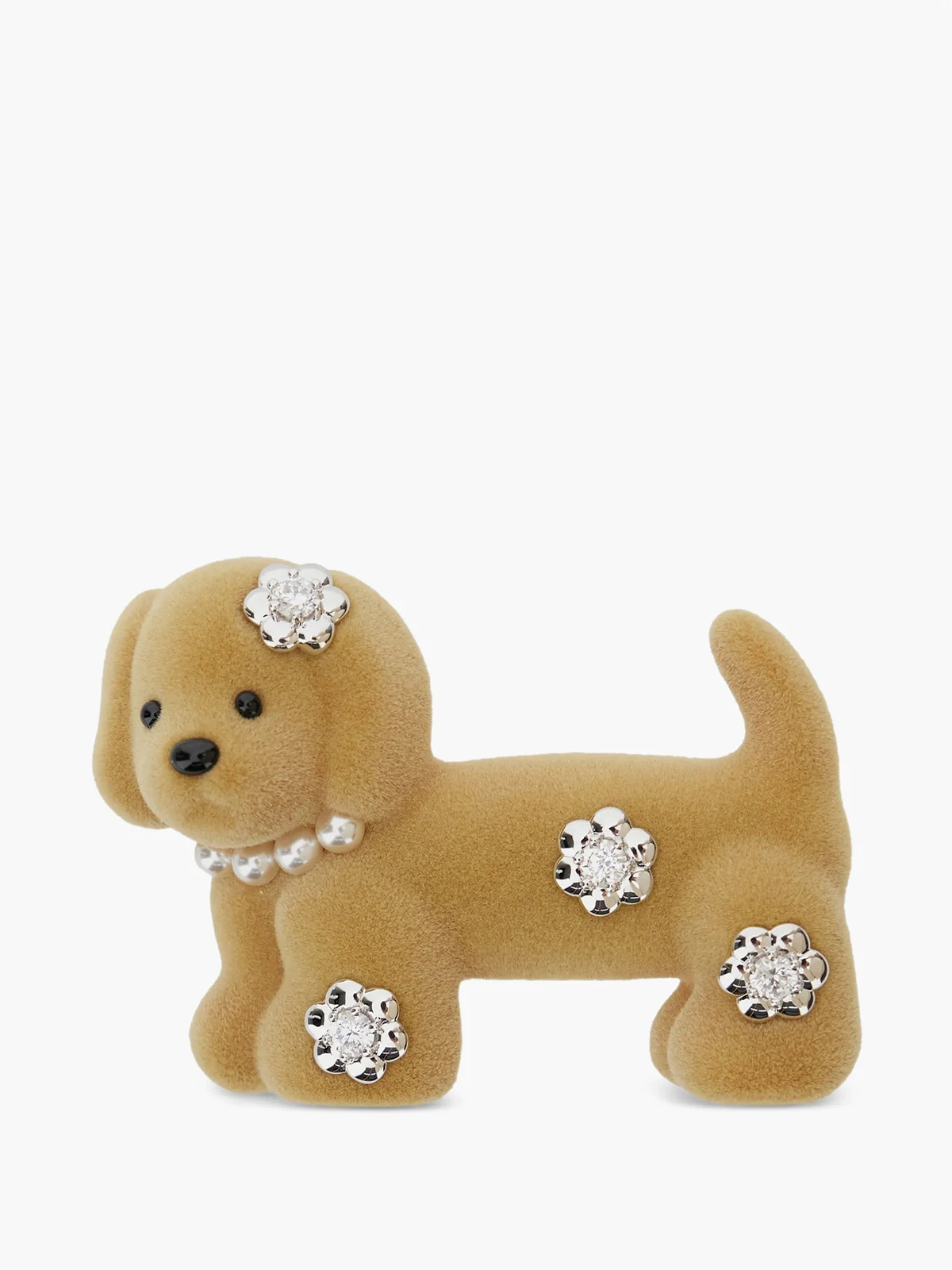 flower dog hair clip