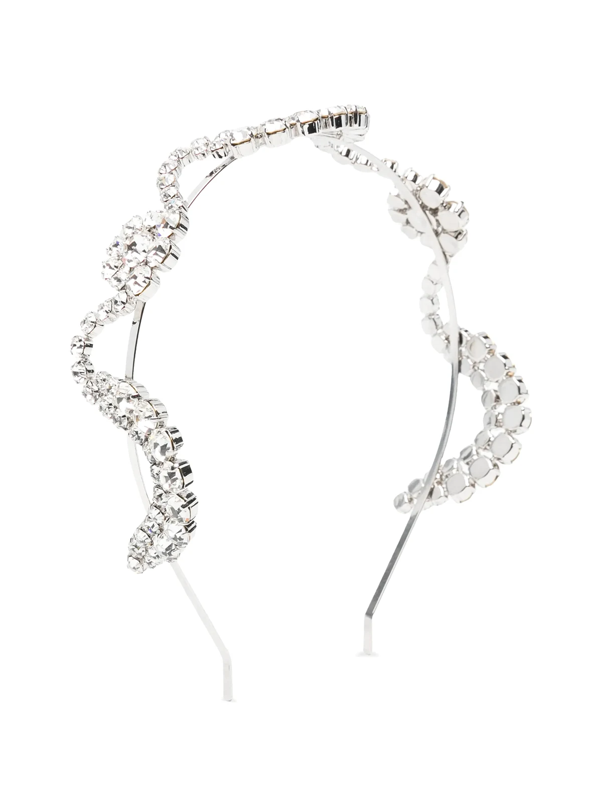 Kristallverzierter Haarreif mit Sepal