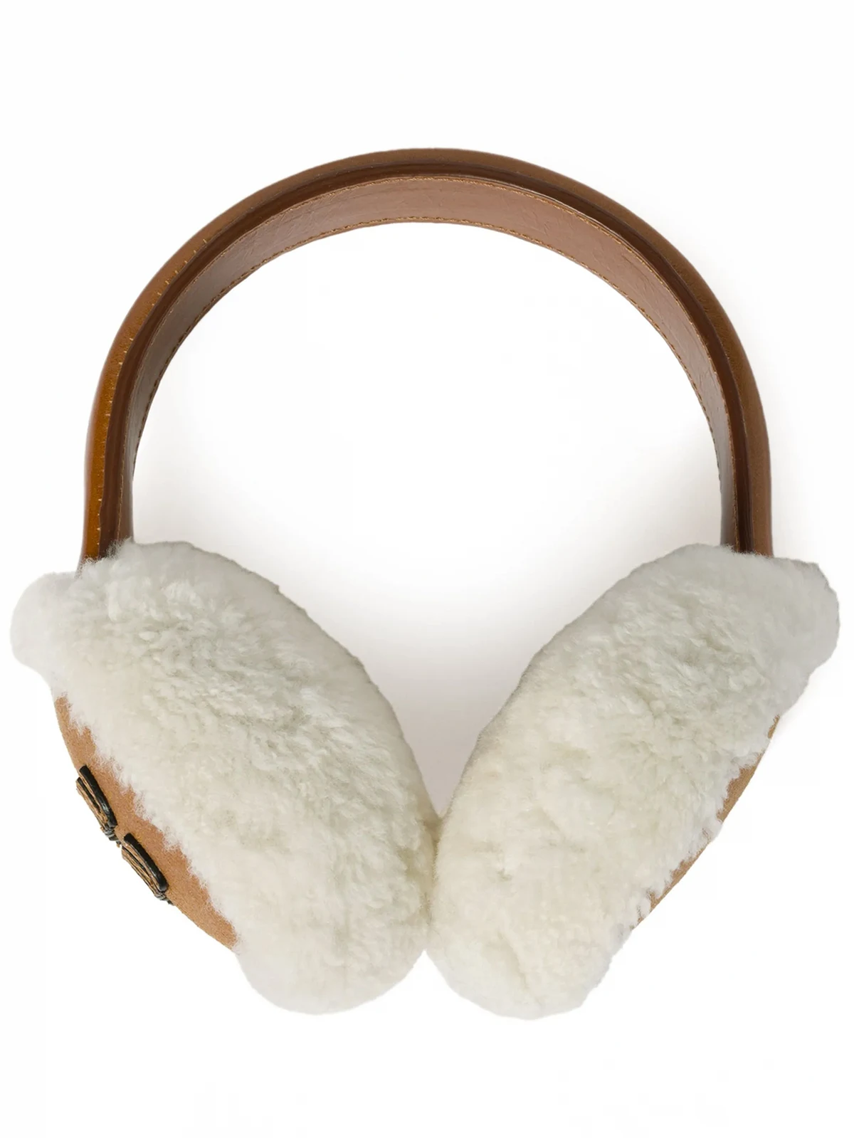 shearling-trim earmuffs