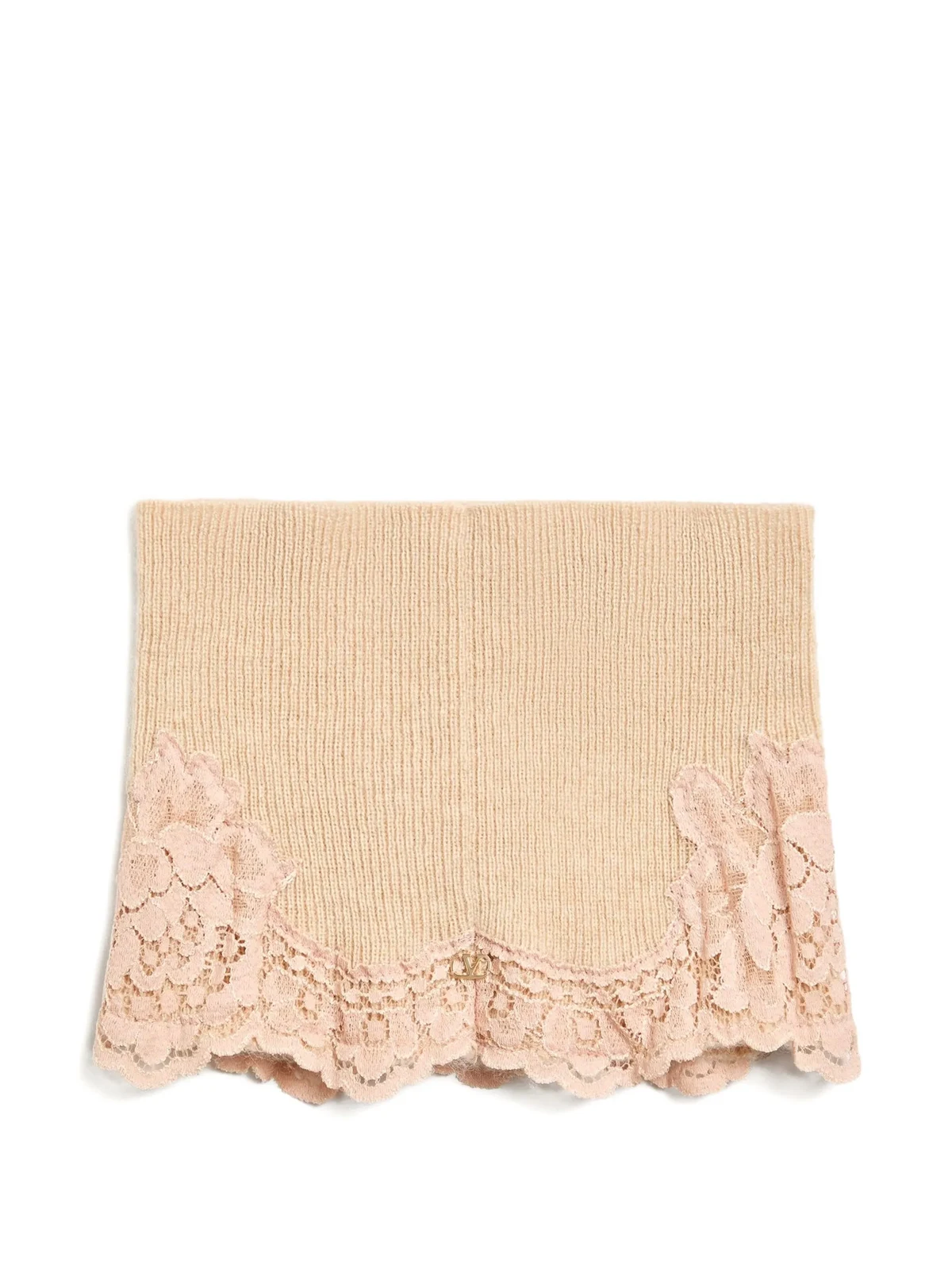 Kaschmir-Haarreif mit Spitzendetail